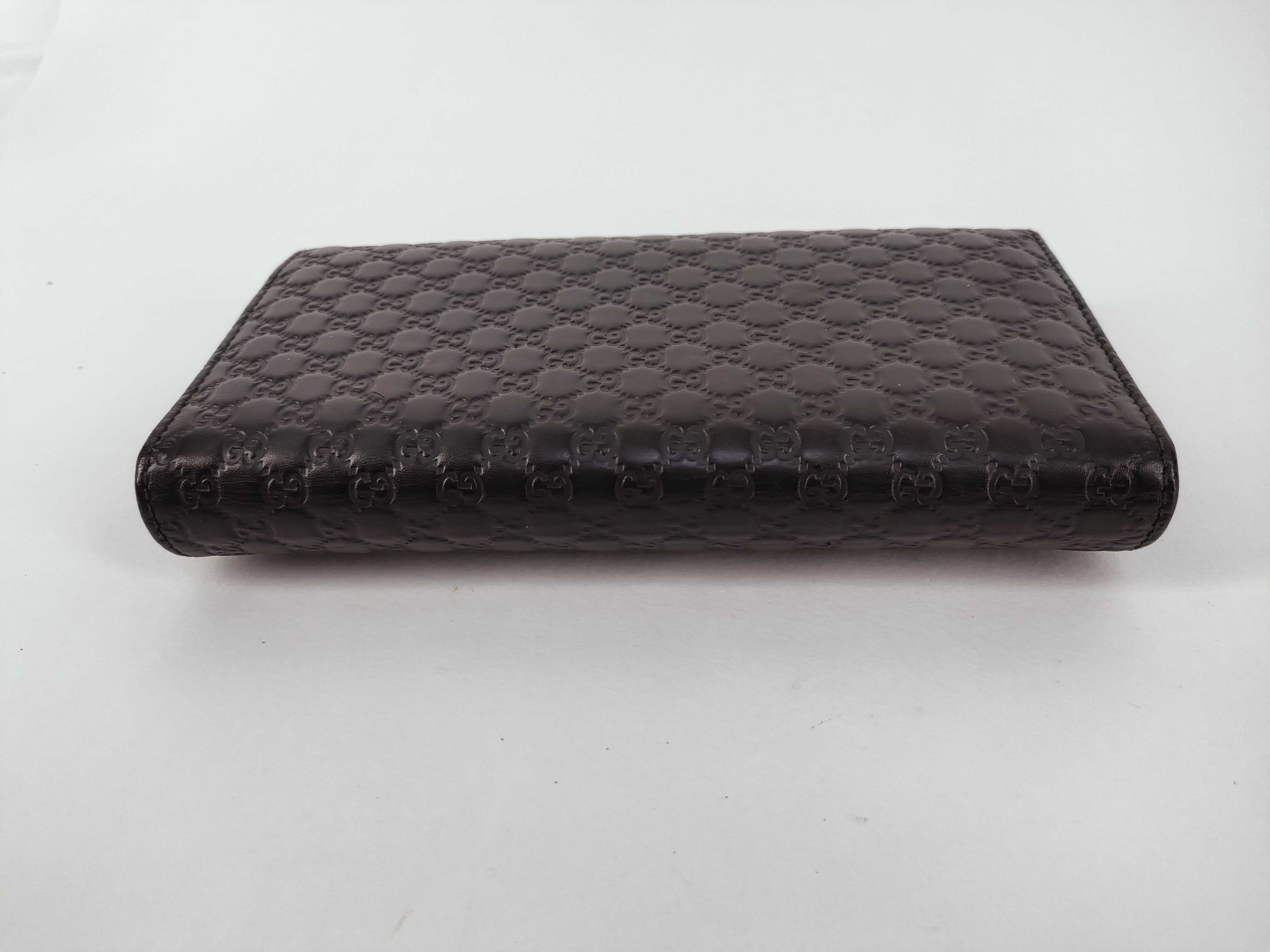 Guccissima Gucci Microssima Long Wallet Leather Wallet — view 7