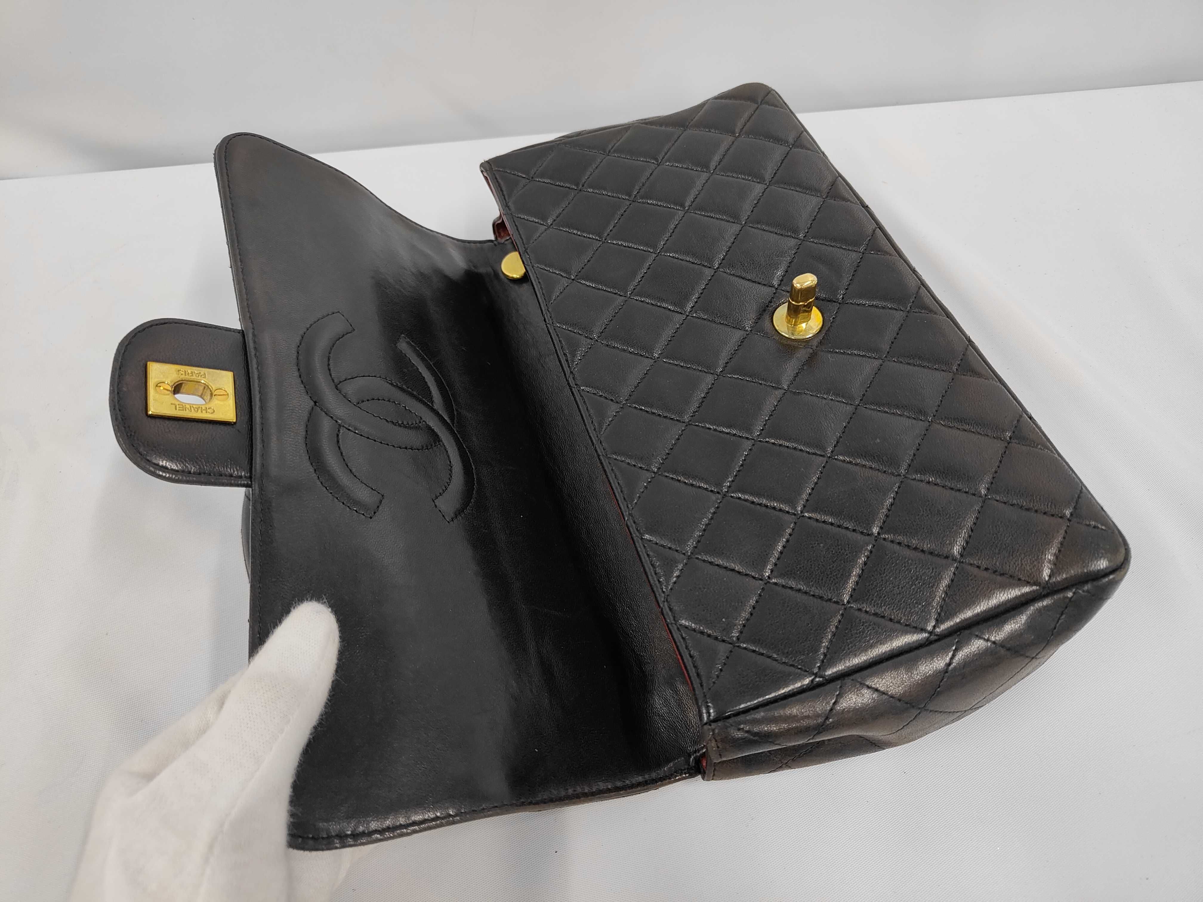 Lambskin Matelassé Parent-Child Bag Set (Top Handle Handbag, Child Bag Not Included) — view 8