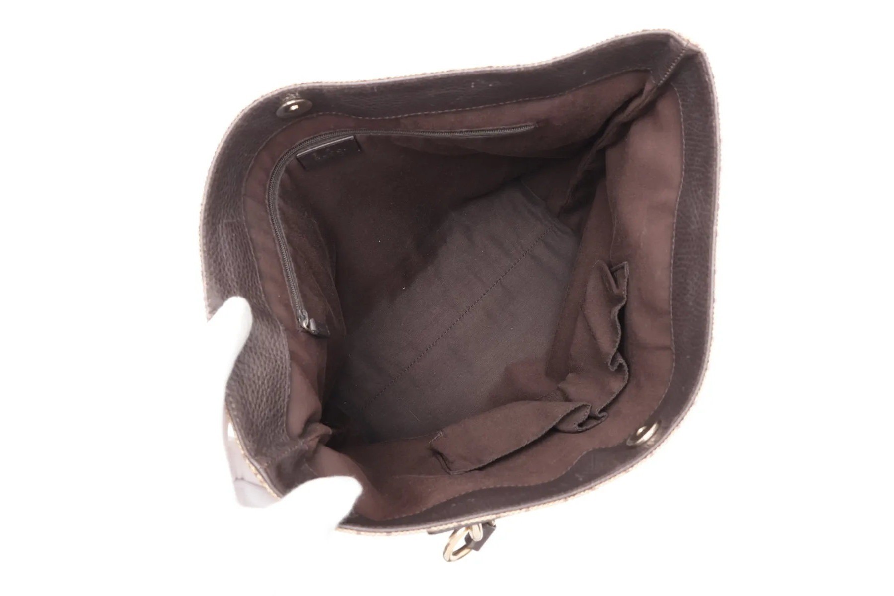 GG Crystal 353706 Leather Tote Bag (Shoulder Bag) — view 7
