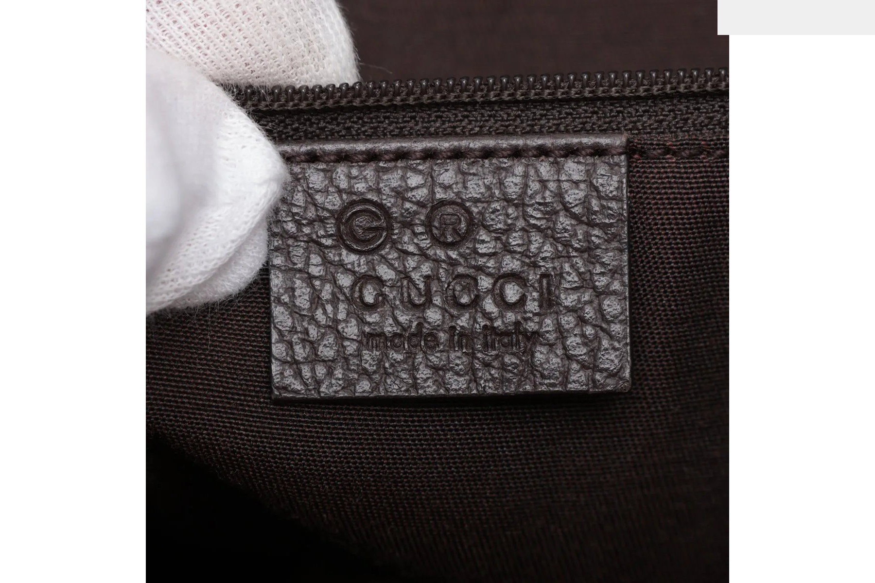 GG Crystal 353706 Leather Tote Bag (Shoulder Bag) — view 8