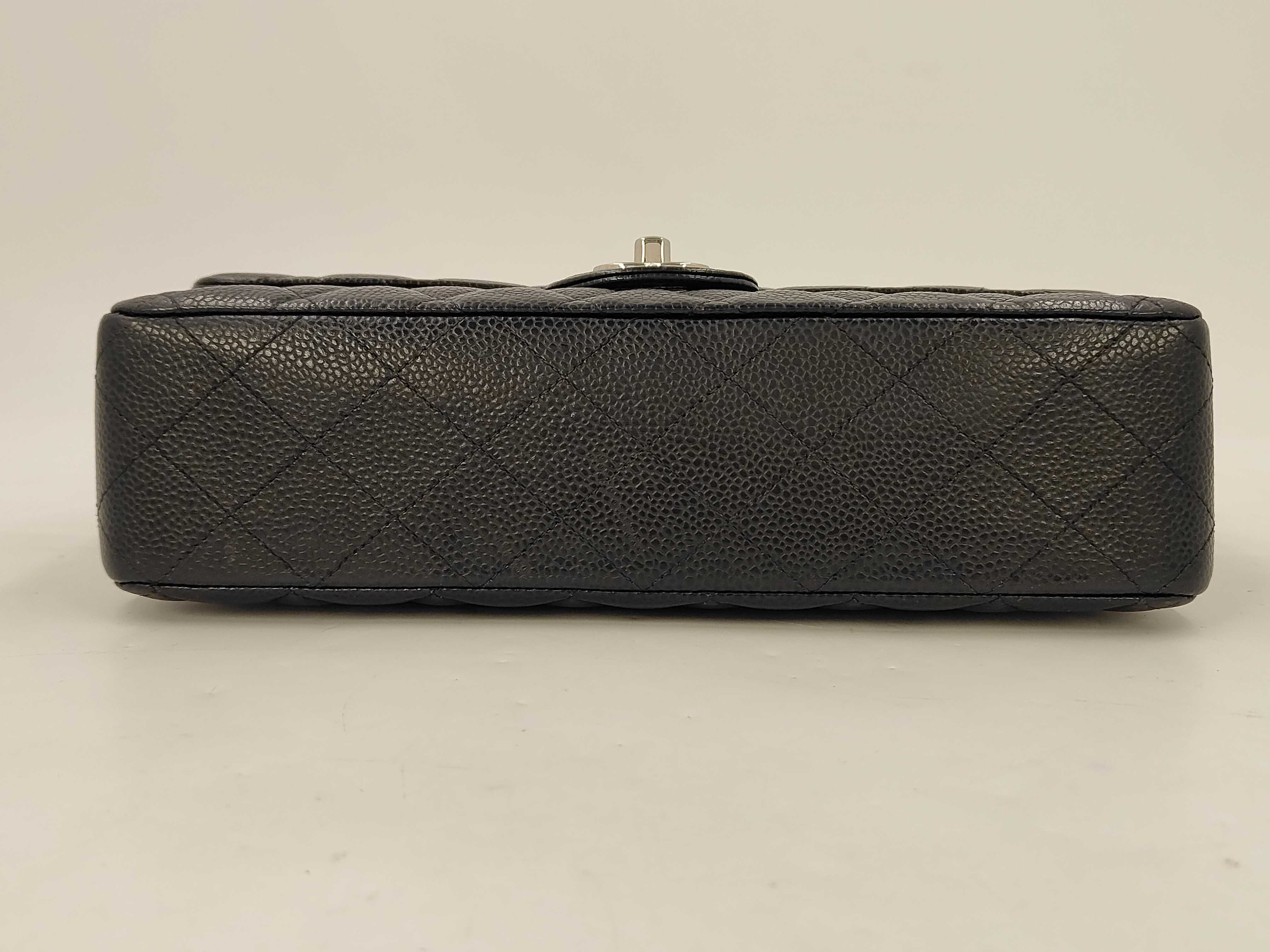 Matelassé 25 Caviar Double Flap Double Chain Shoulder Bag — view 6
