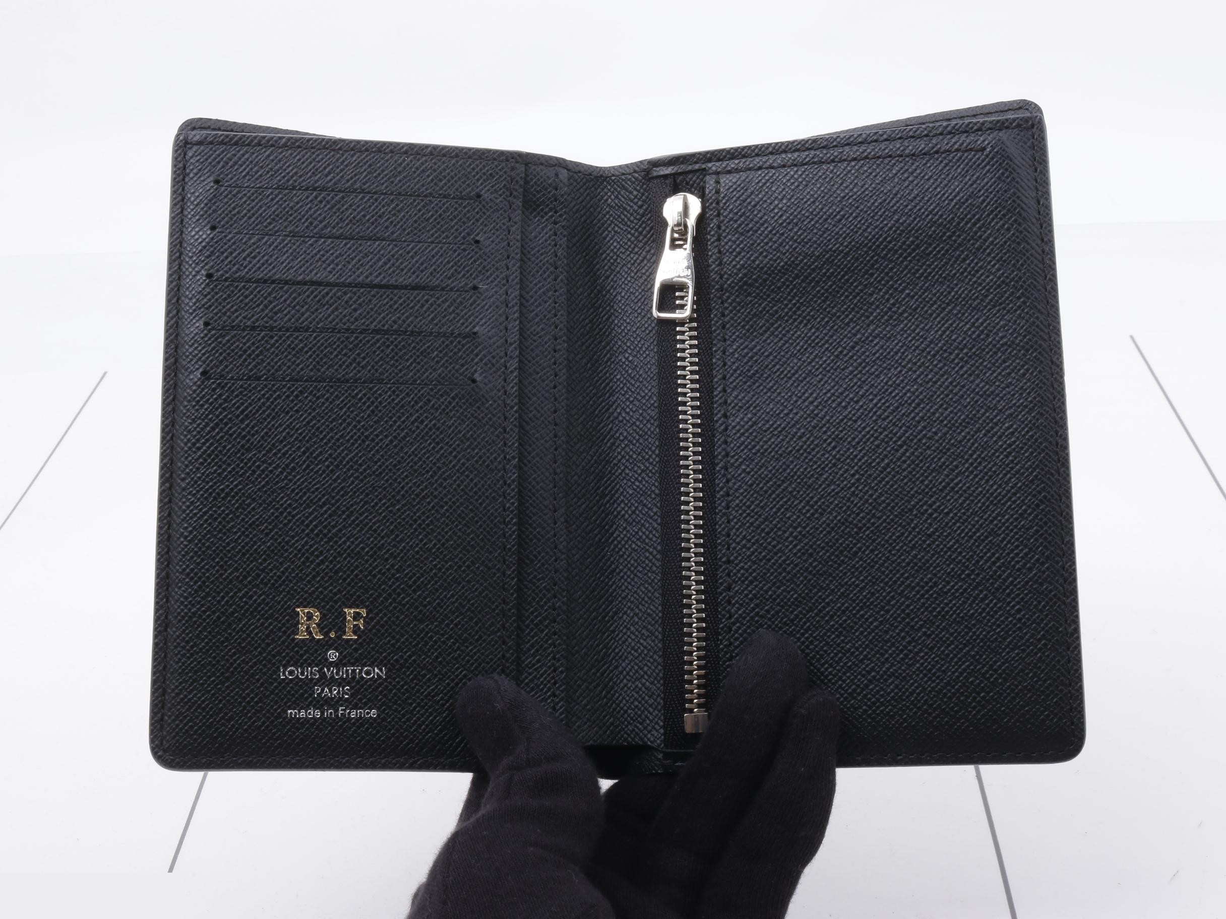Damier Graphite Portefeuille Regular with initials — view 4