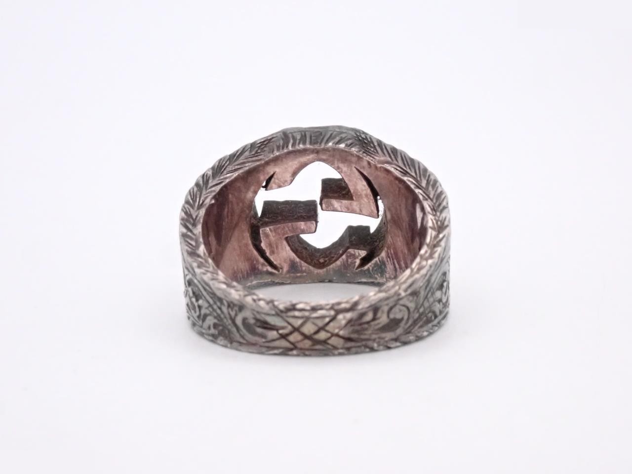 Interlocking Arabesque Ring SV925/12.9g — view 2