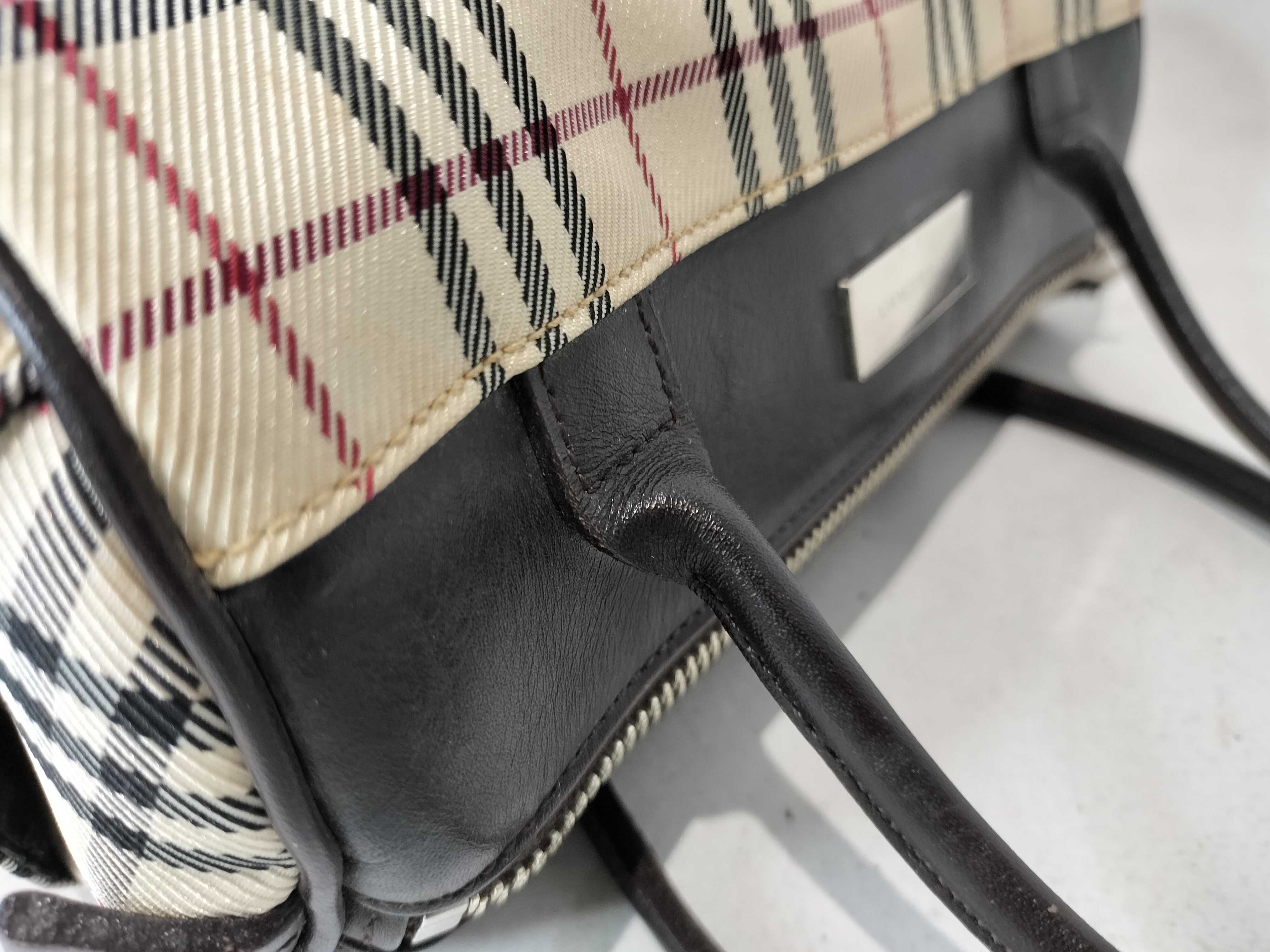 Cylindrical Nova Check Handbag — view 6