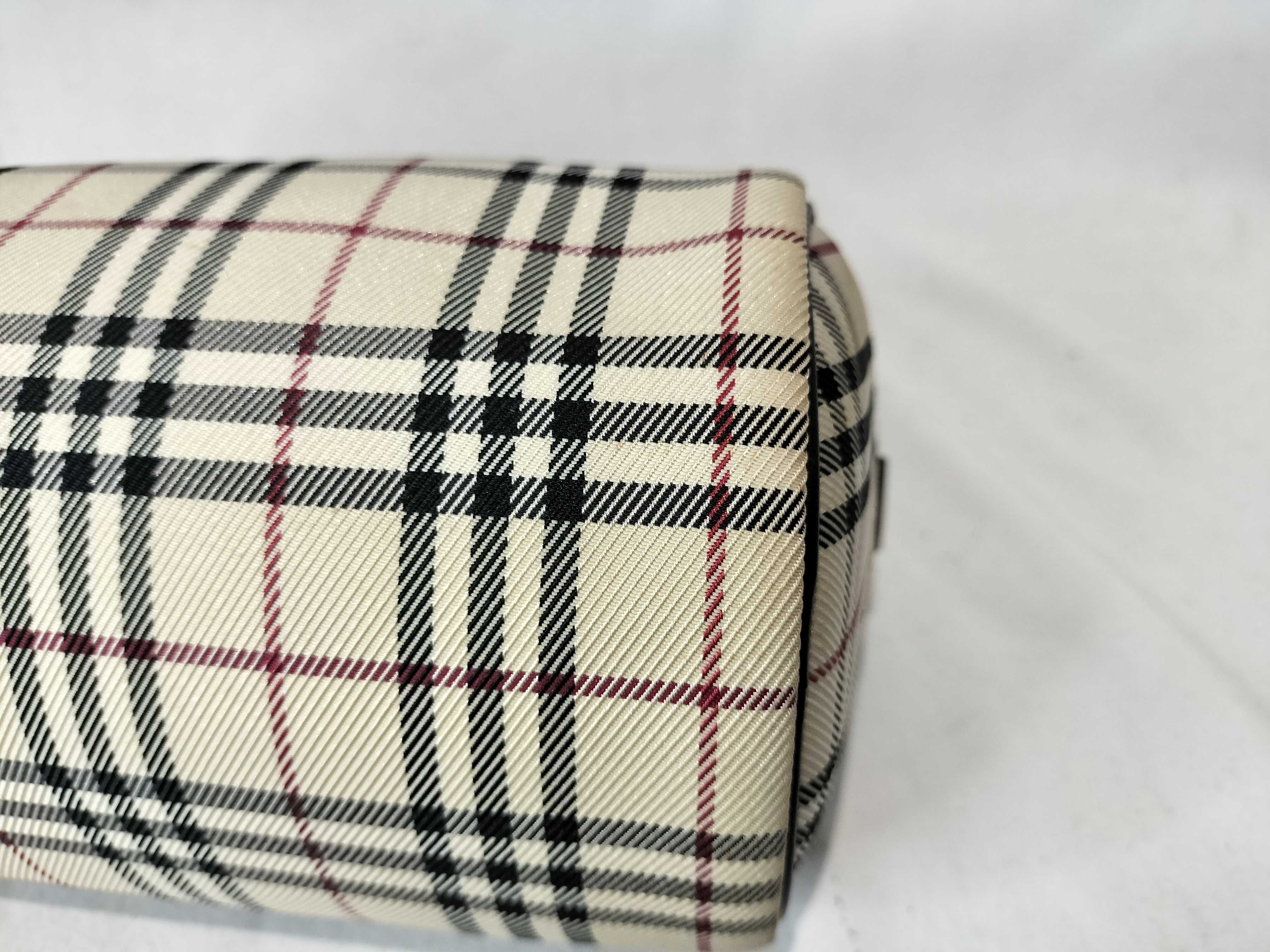 Cylindrical Nova Check Handbag — view 7