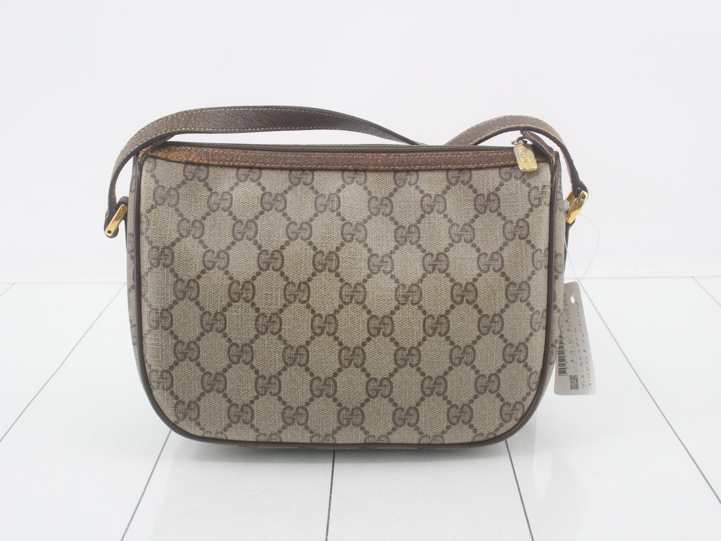 Vintage Gucci GG Supreme Shoulder Bag — view 2
