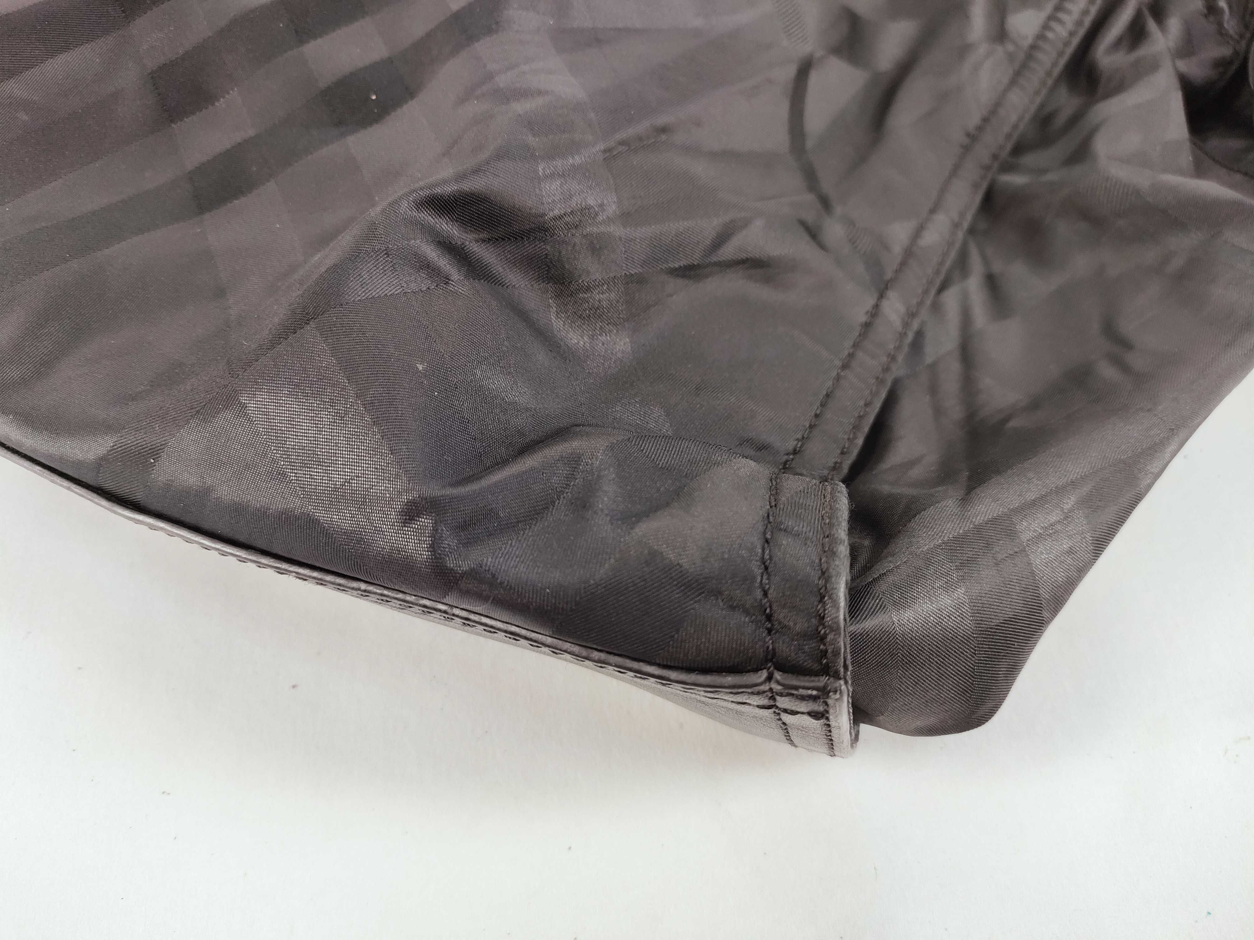 Nylon Tote Bag, Black Tote Bag — view 6