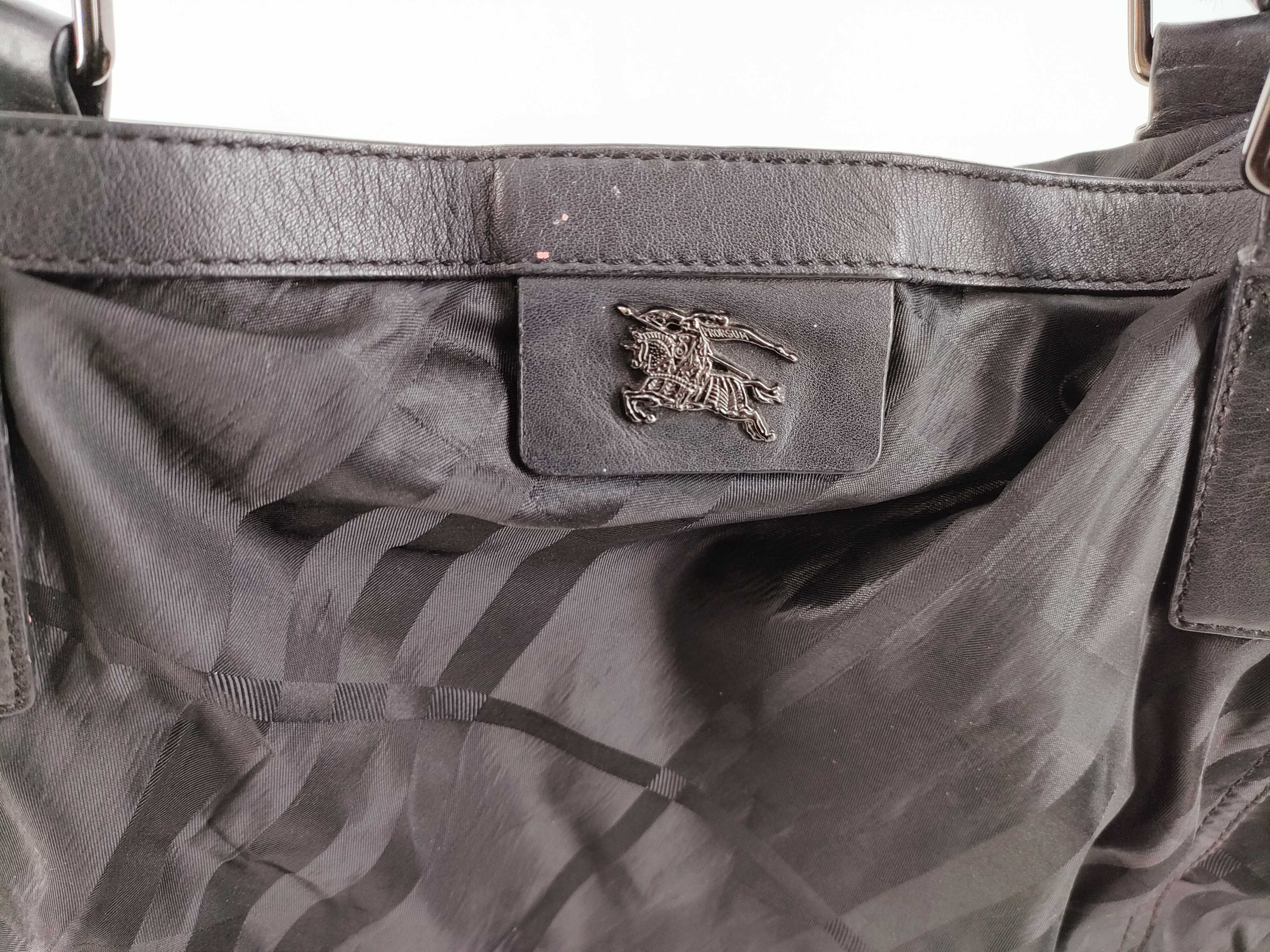 Nylon Tote Bag, Black Tote Bag — view 9