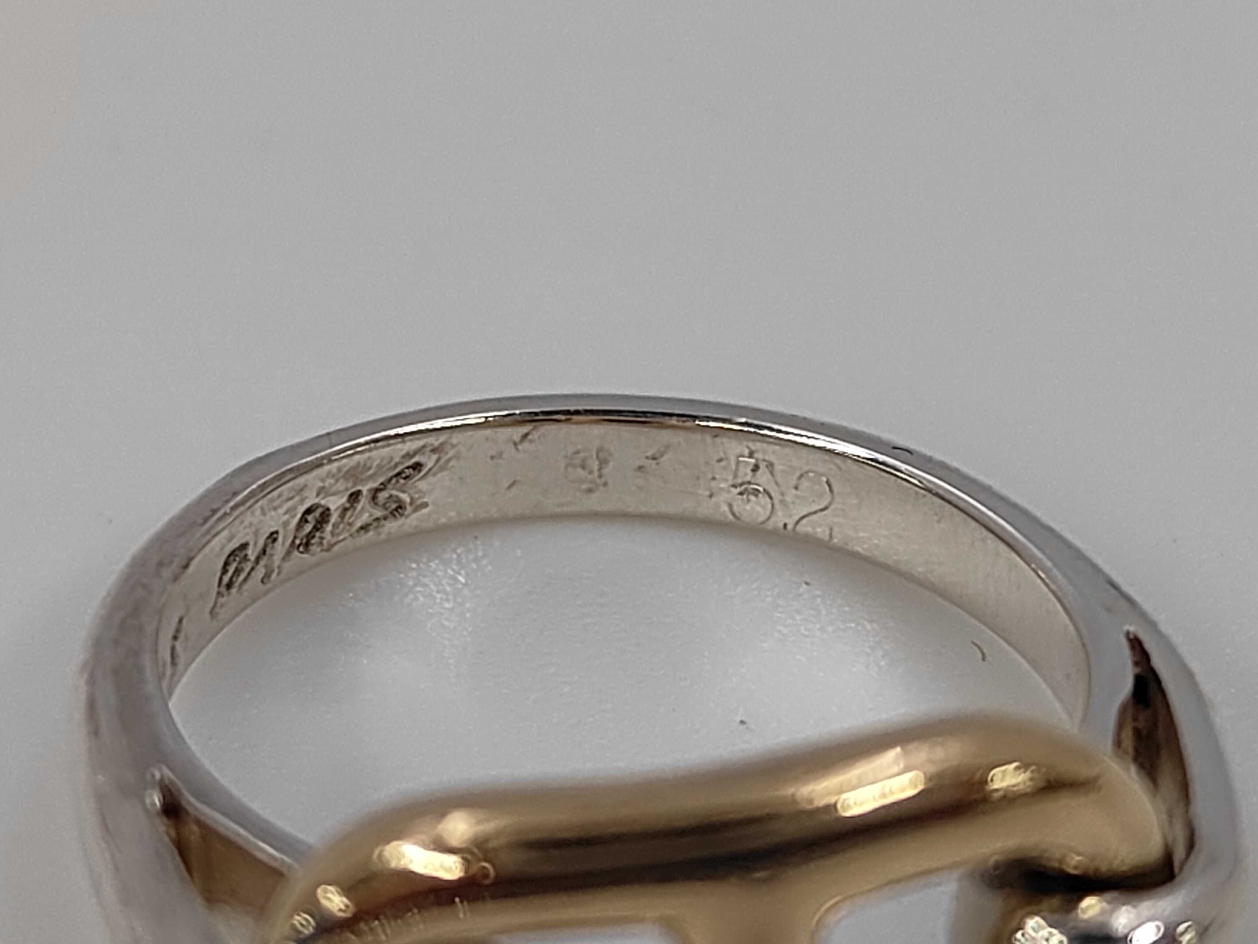 Chaine d'Ancre #12 #52 Combination Ring, 1 Link, 925/750 Sterling Silver — view 6
