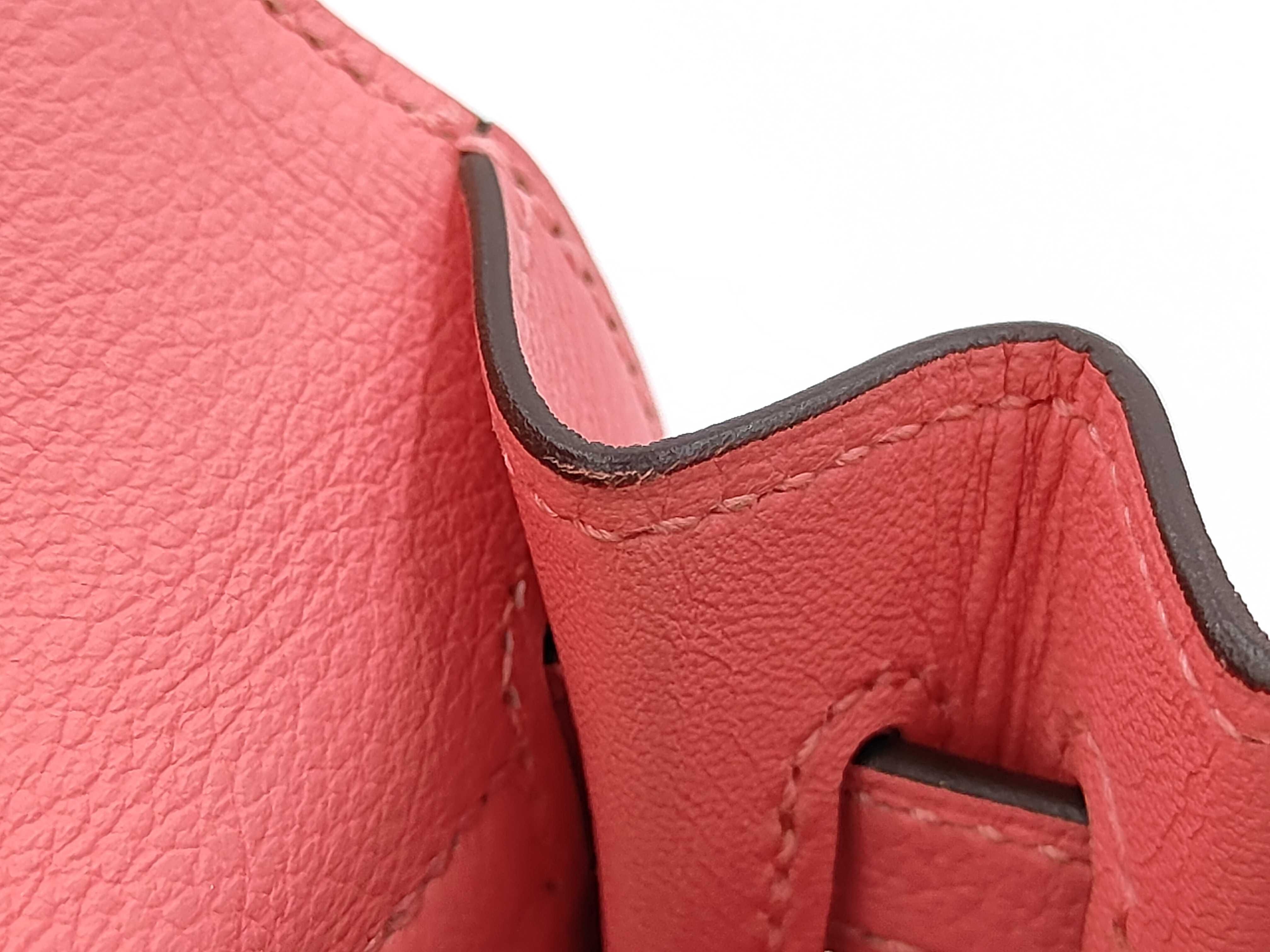 Kelly Dance II Veau Evercolor Rose Azalee Silver Hardware D:2019 HD X75052 Handbag — view 11