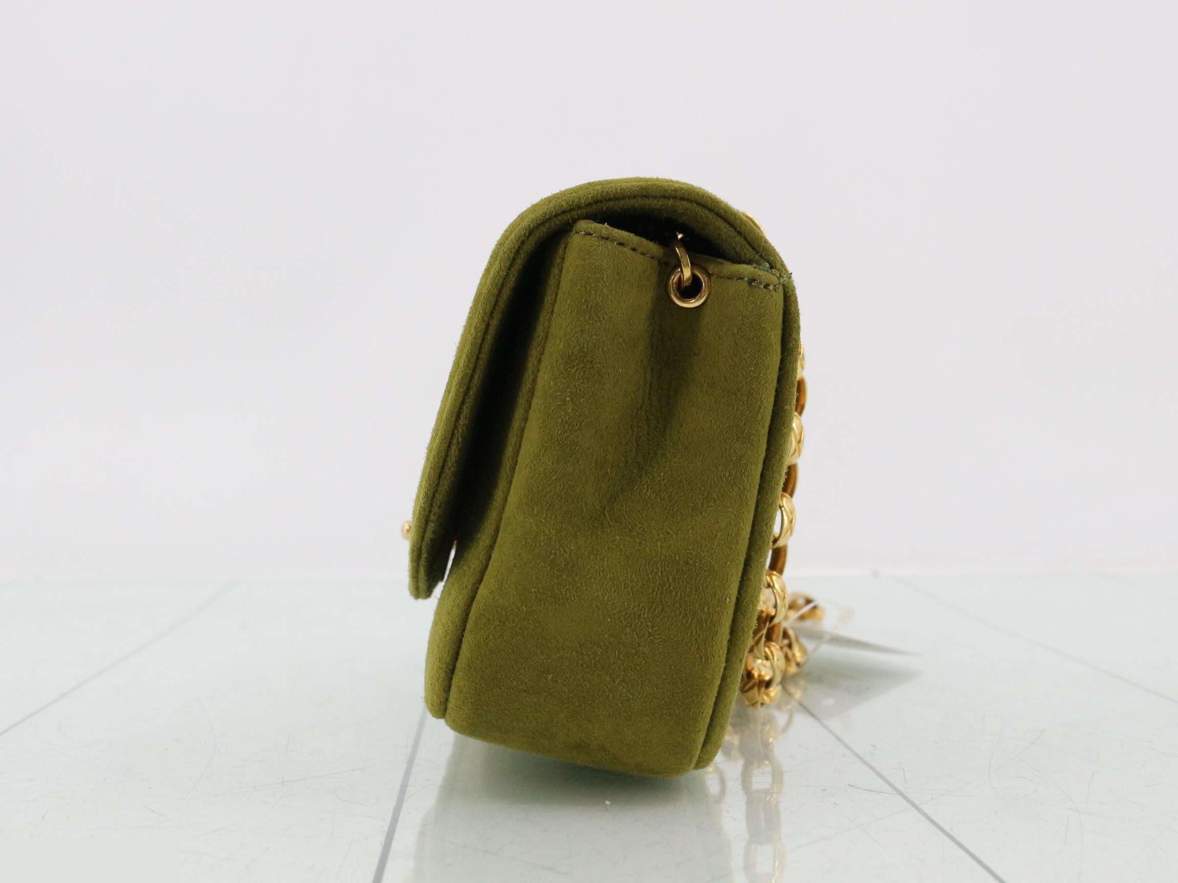Mini Matelassé Chain Shoulder Bag — view 3