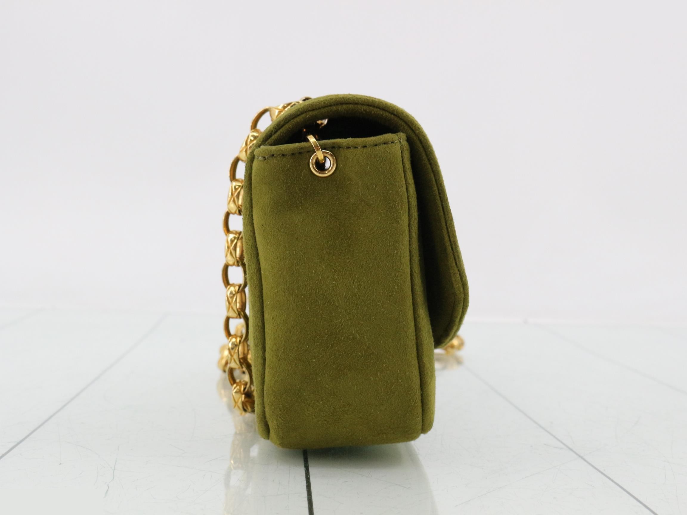 Mini Matelassé Chain Shoulder Bag — view 4