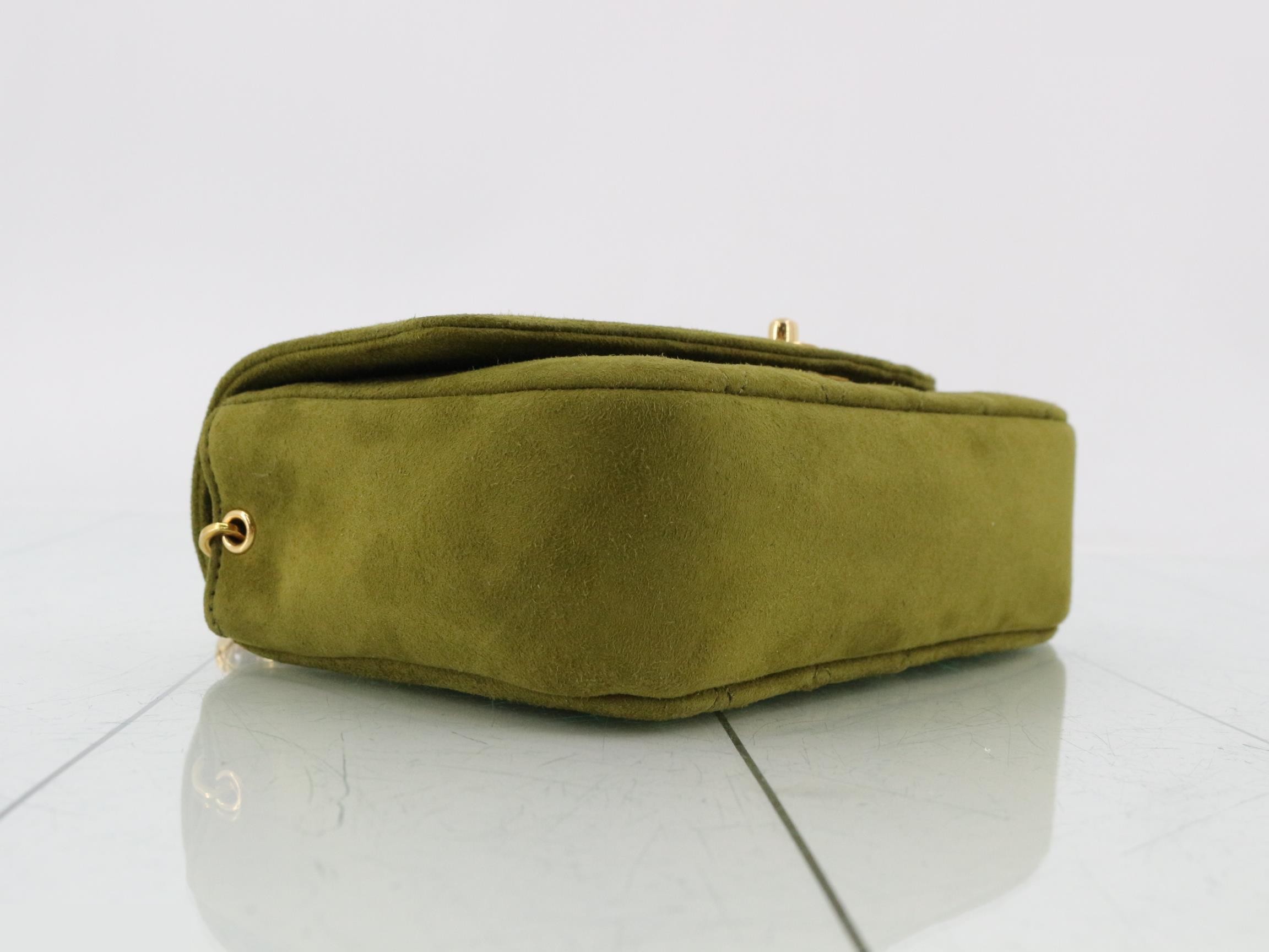 Mini Matelassé Chain Shoulder Bag — view 5
