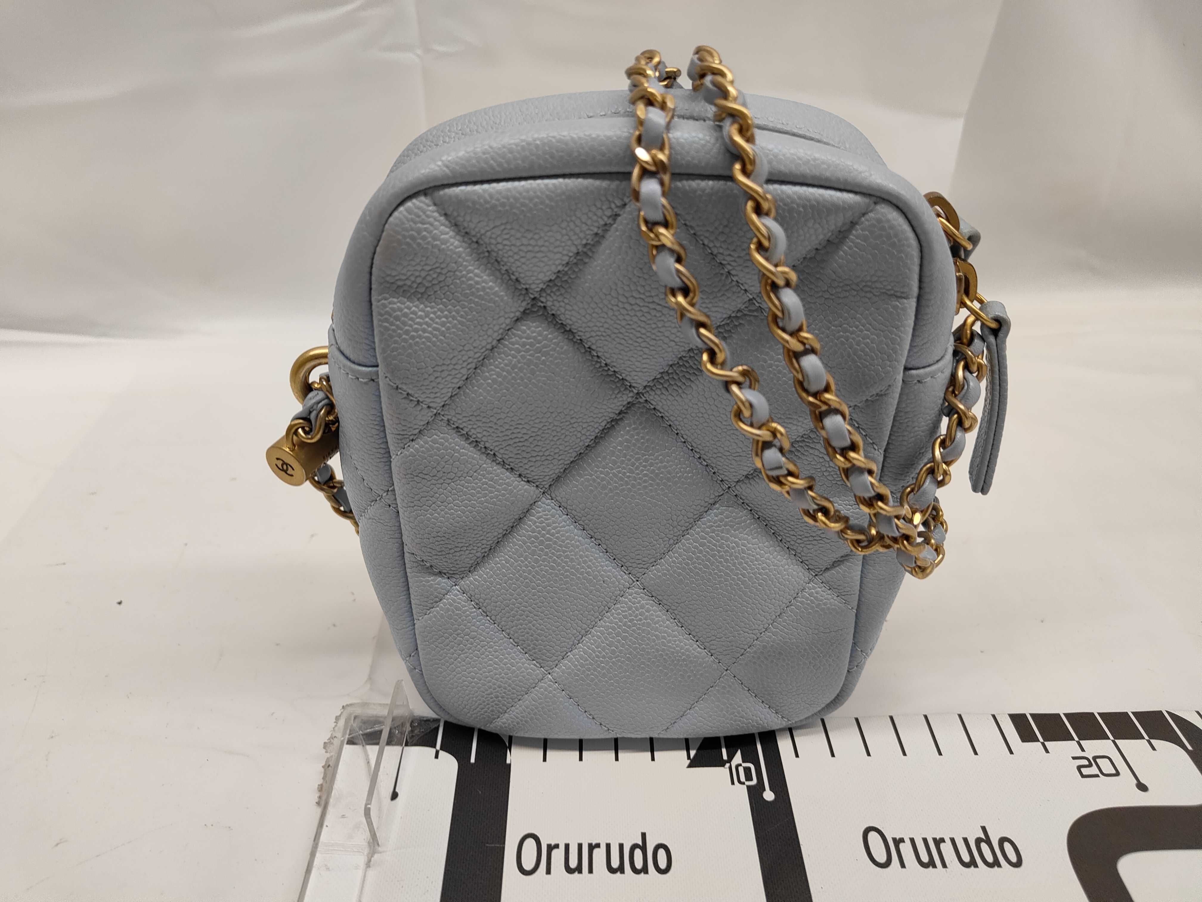Matelassé (Bag) Matelassé Caviar Skin Coco Mark Chain Shoulder Bag — view 2
