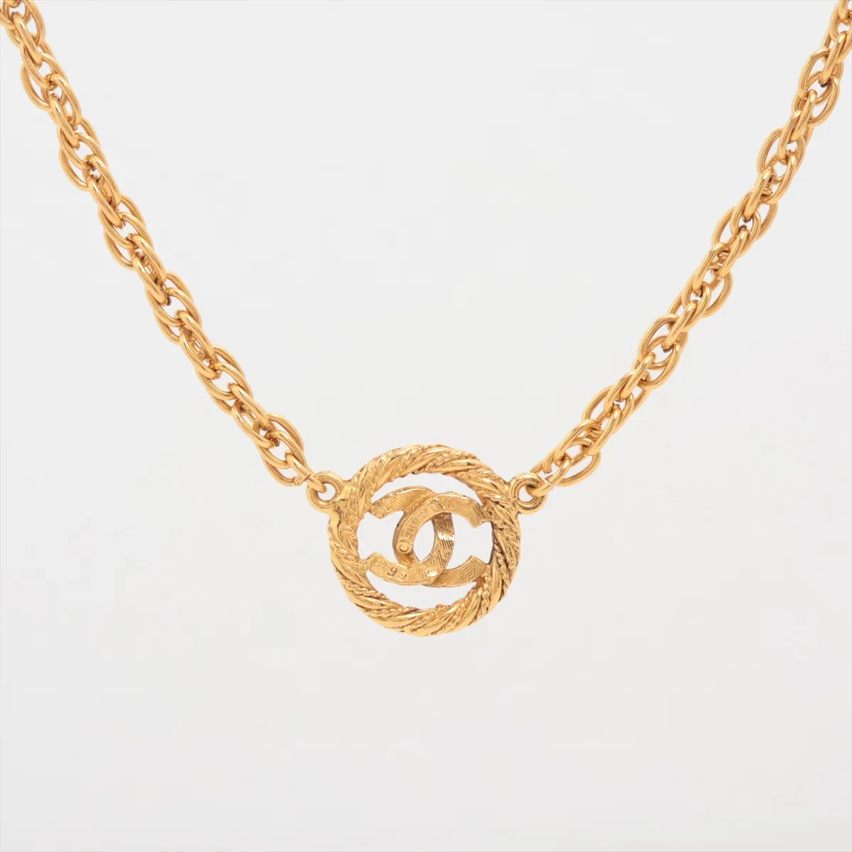 Coco Mark 3648 Necklace, GP Gold. Shows — view 2