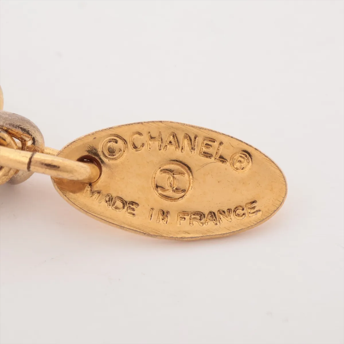 Coco Mark 3648 Necklace, GP Gold. Shows — view 4
