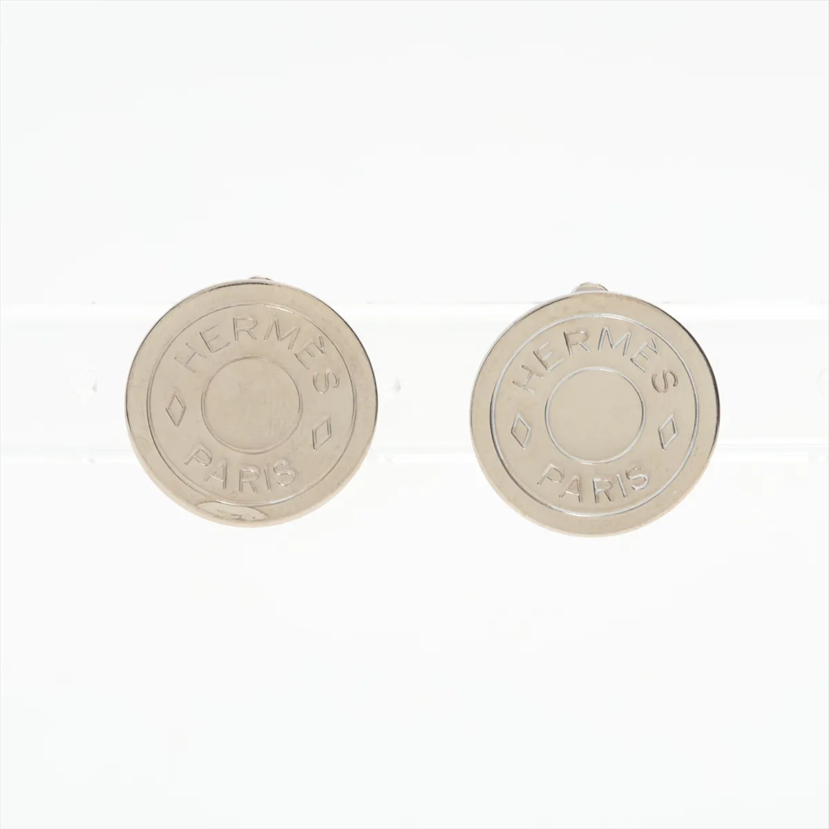 Serie Earrings (for both ears) GP Silver