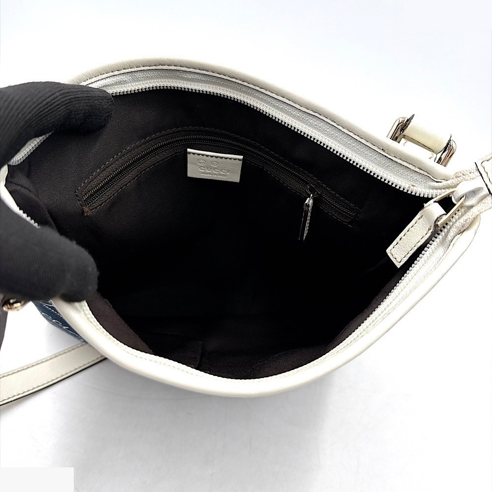 Canvas Logo Messenger Bag Shoulder Bag — view 8