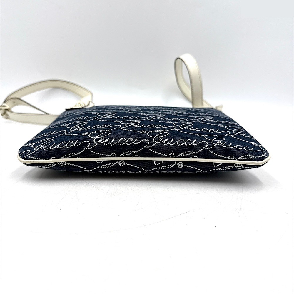Canvas Logo Messenger Bag Shoulder Bag — view 9