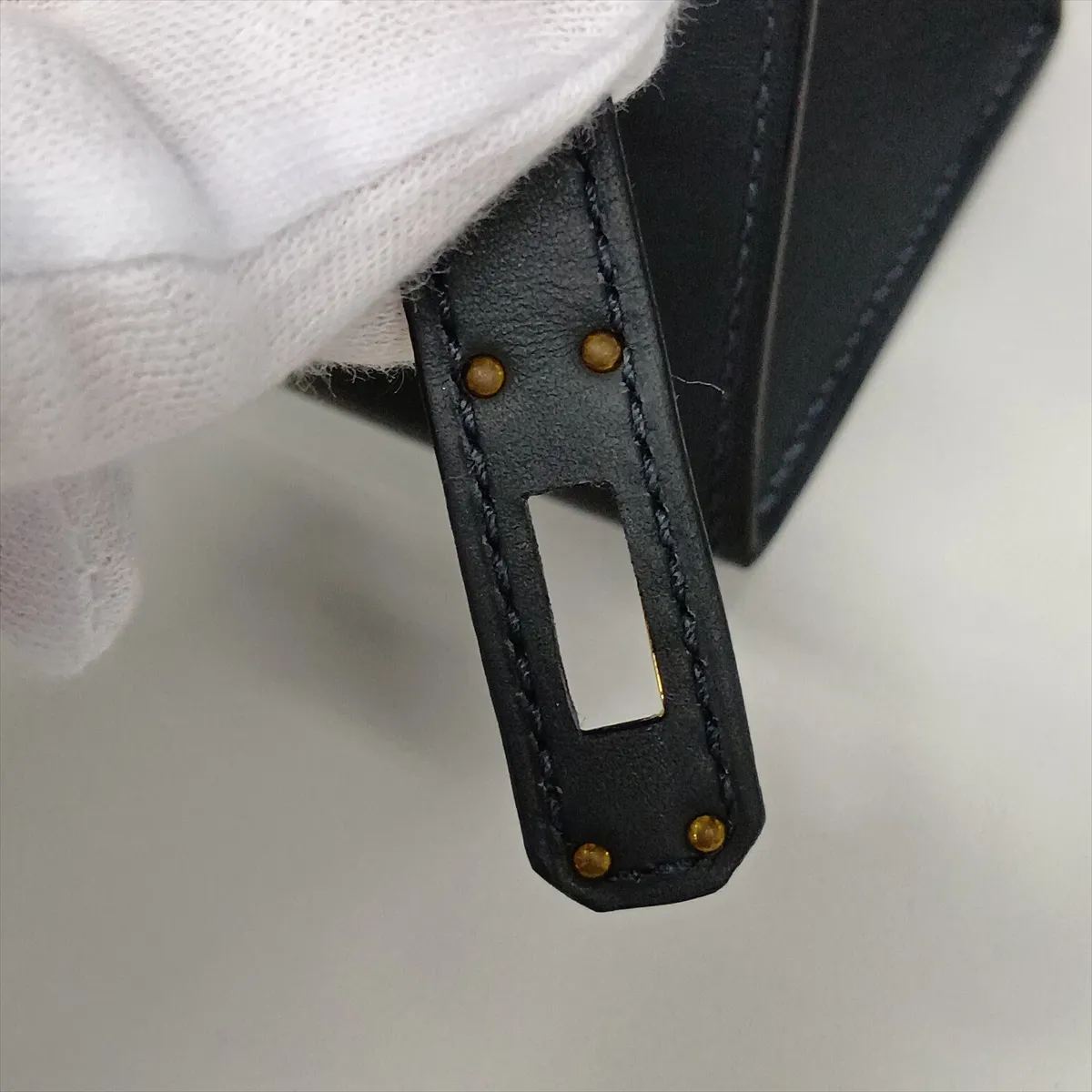 [Individually packaged] Hermes Pochette Kelly, Veau Swift, Gris Misty, Gold Hardware, K: 2025 — view 11