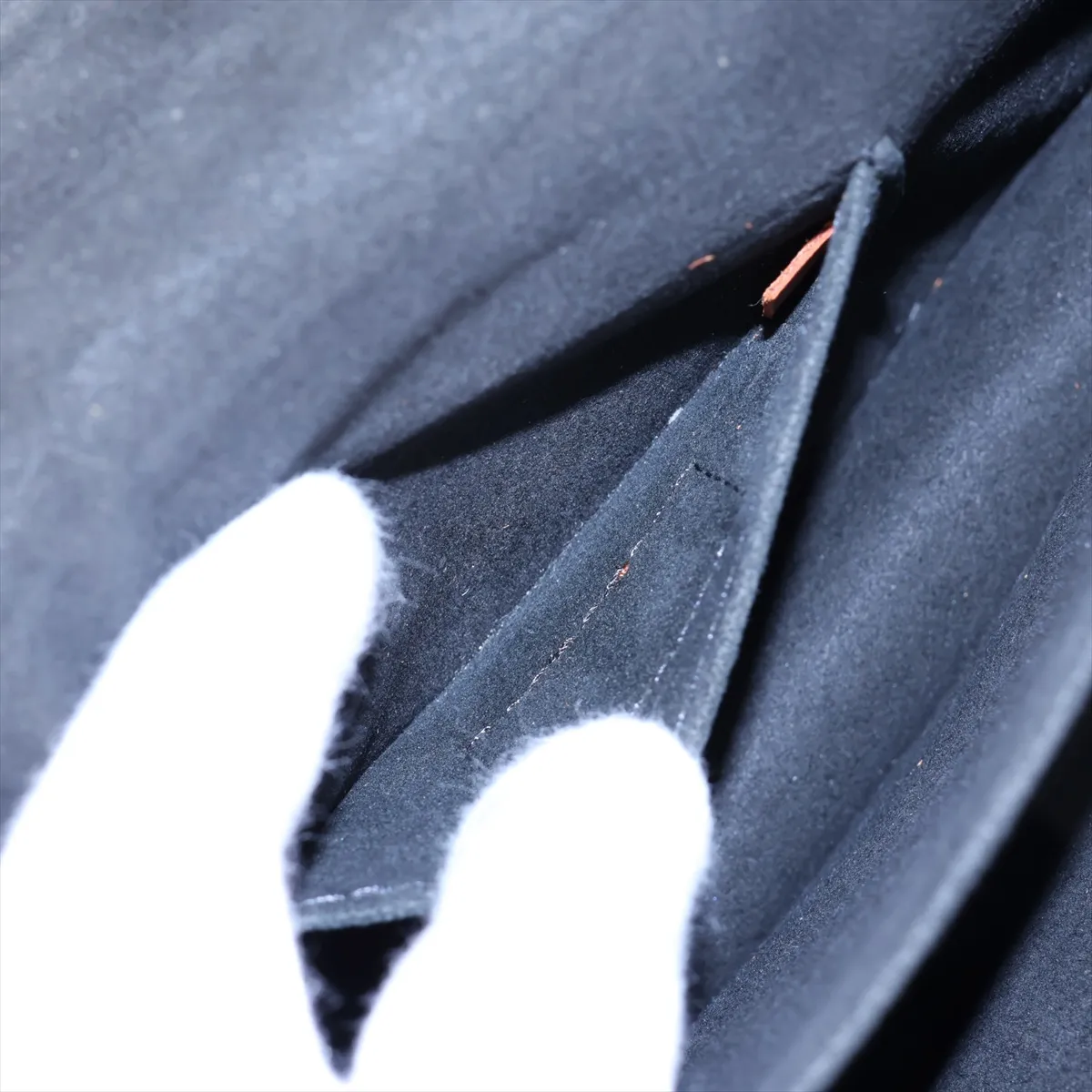 LV logo Dauphine MINI M55073 Brown (RFID detected) — view 8