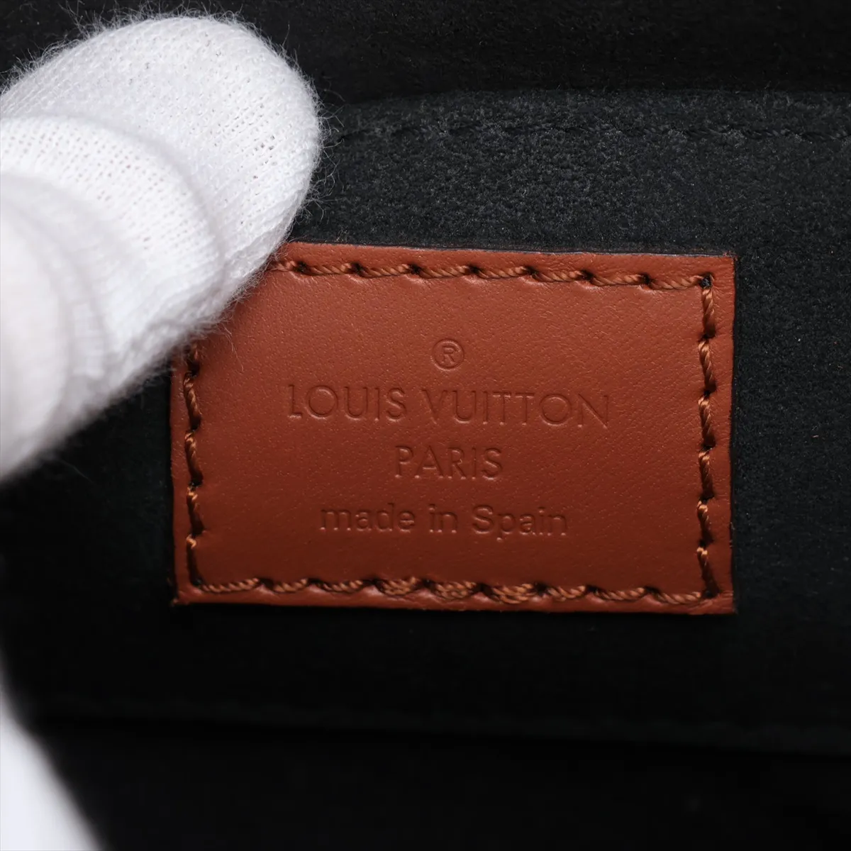 LV logo Dauphine MINI M55073 Brown (RFID detected) — view 9