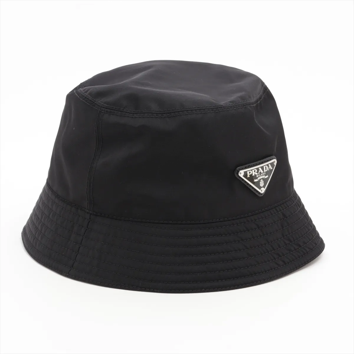 1HC137 Re Nylon Bucket Hat M Polyamide Black — view 2