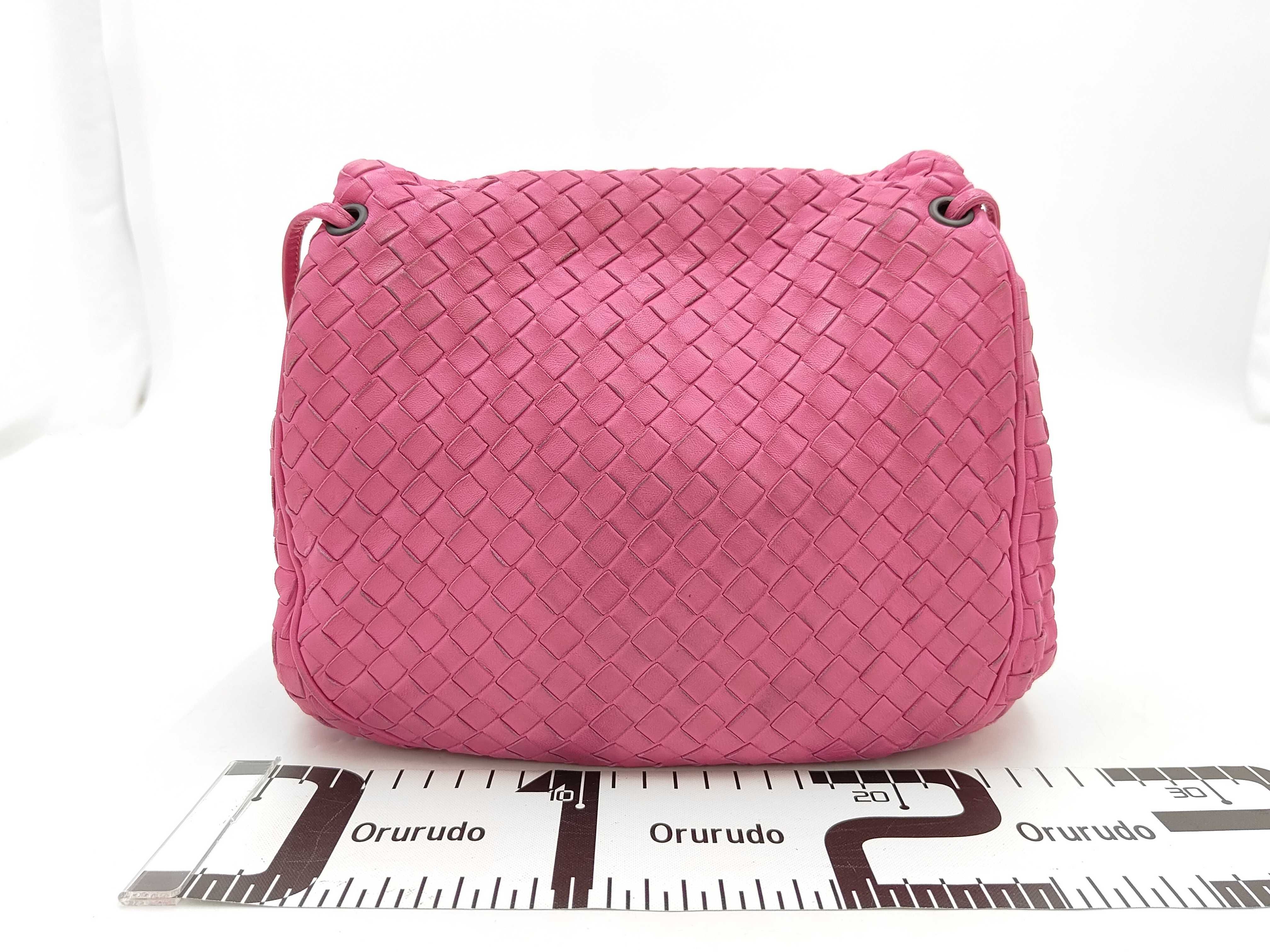 Intrecciato Pink Shoulder Bag — view 2
