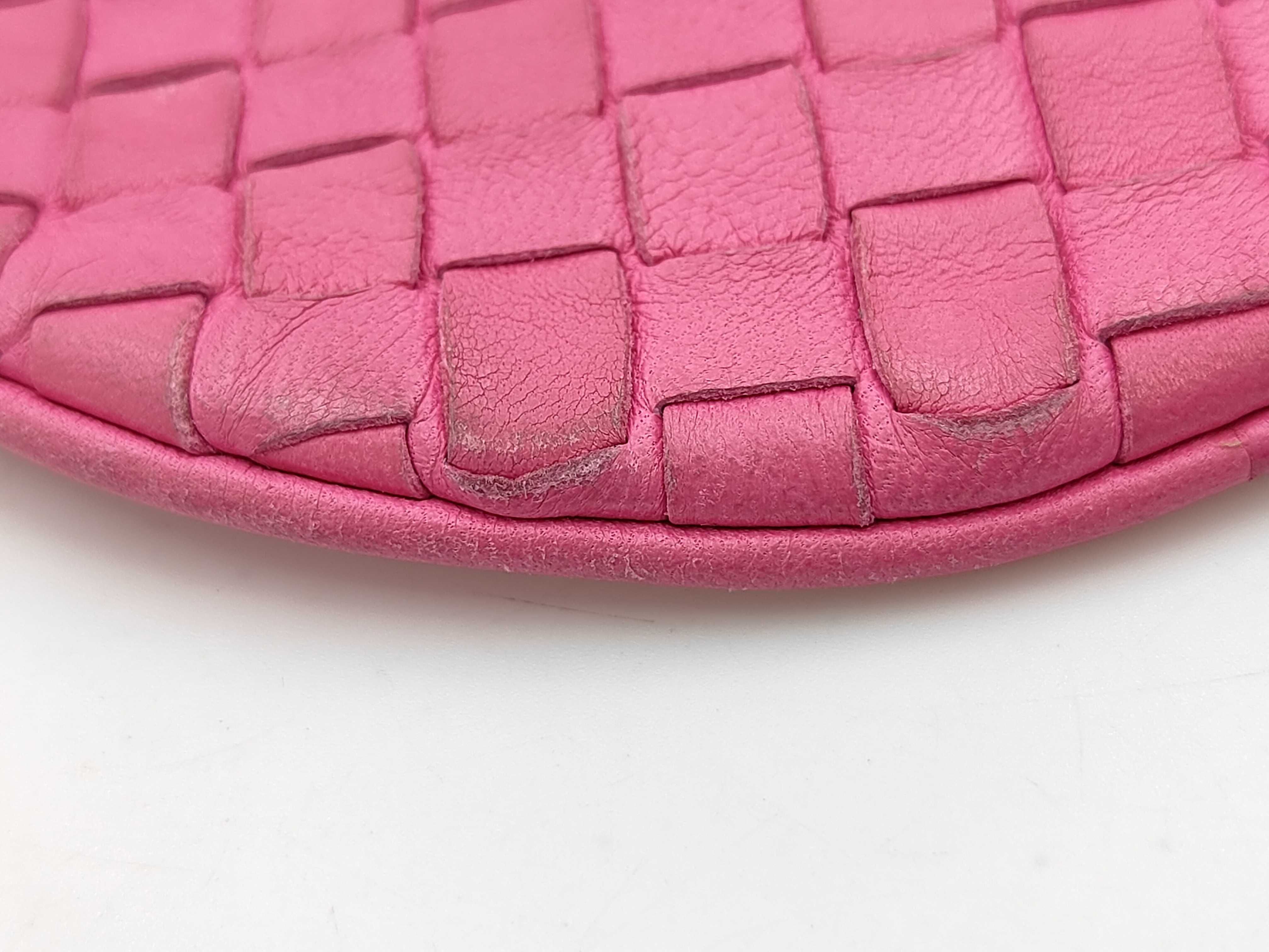 Intrecciato Pink Shoulder Bag — view 14