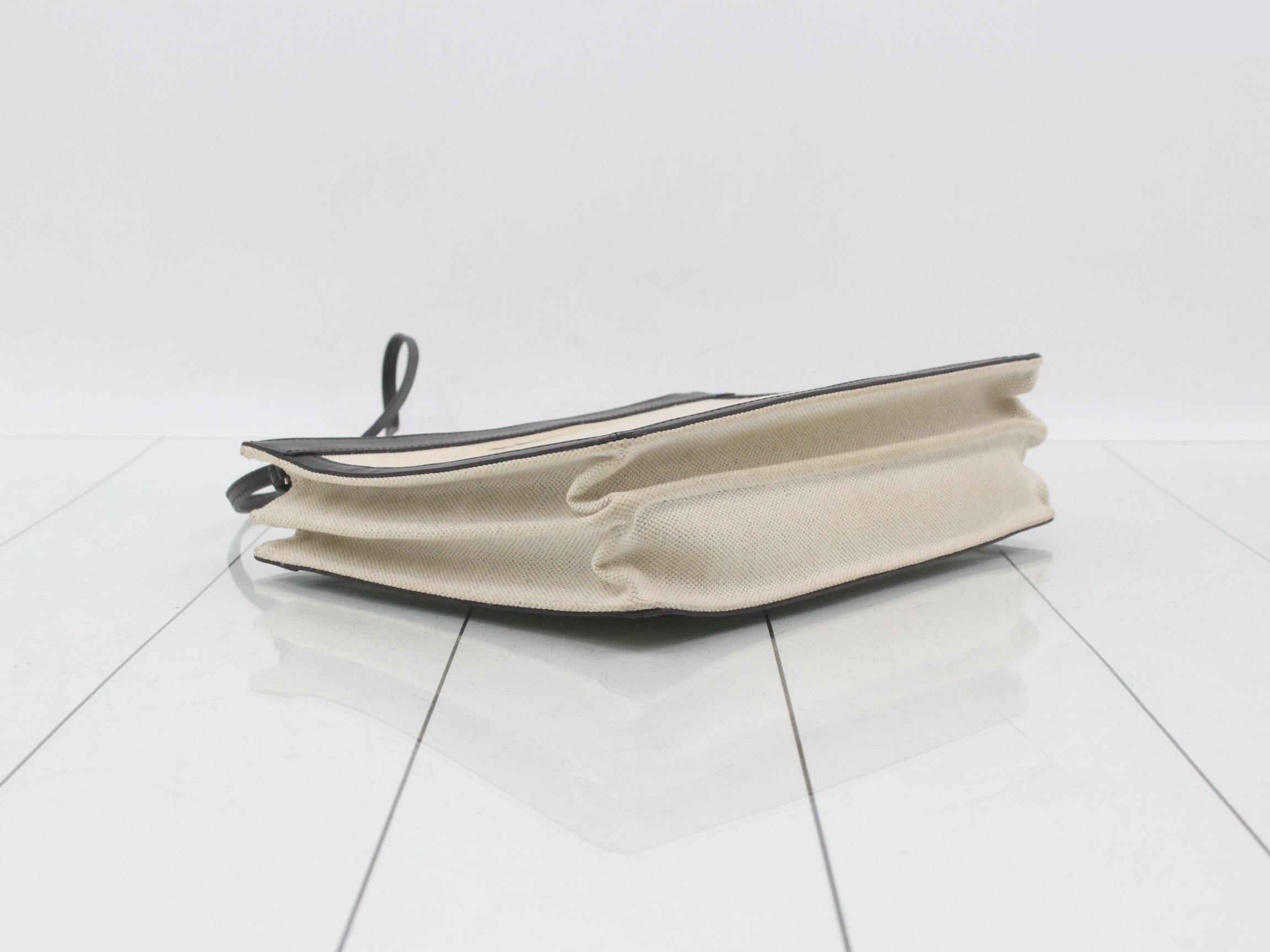 Navy pochette bag — view 5