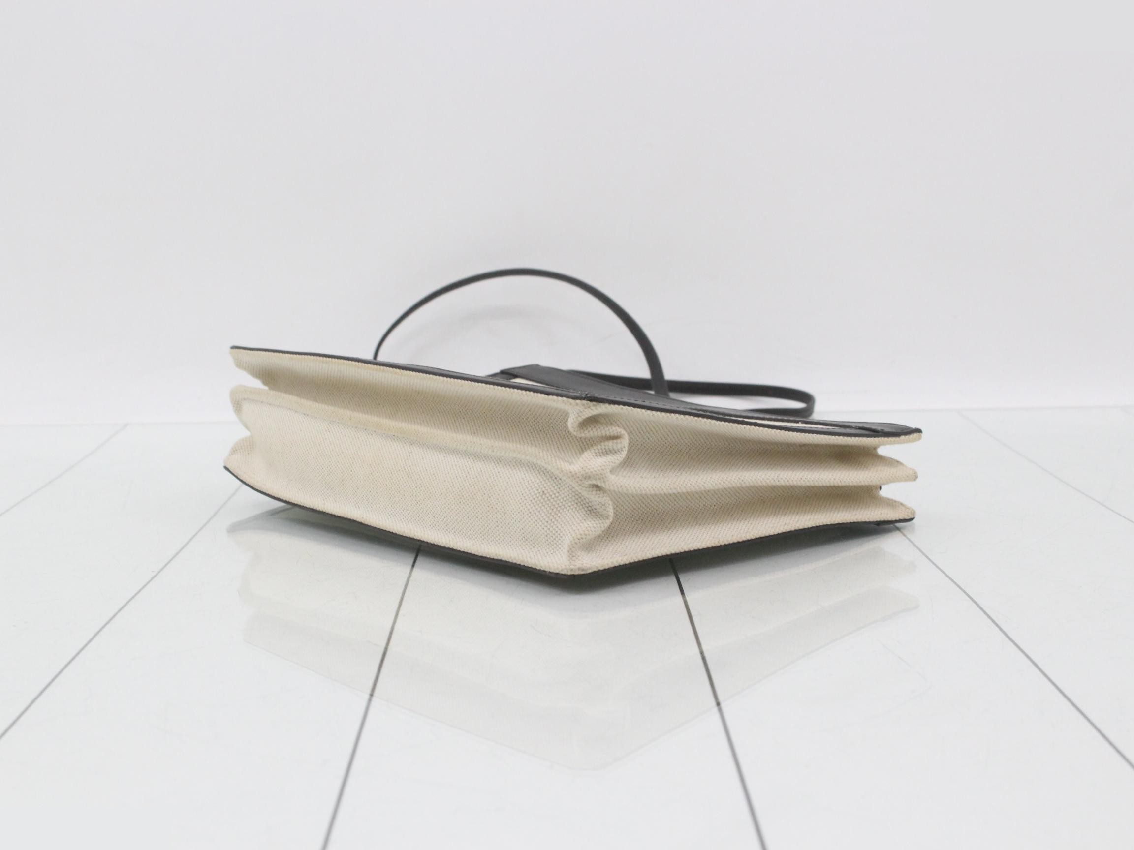 Navy pochette bag — view 6