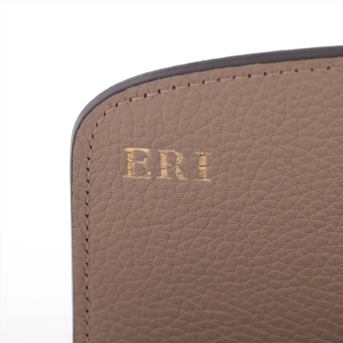 Mahina Portefeuille Iris M60144 TN2155 Galet Long Wallet with Initials — view 11