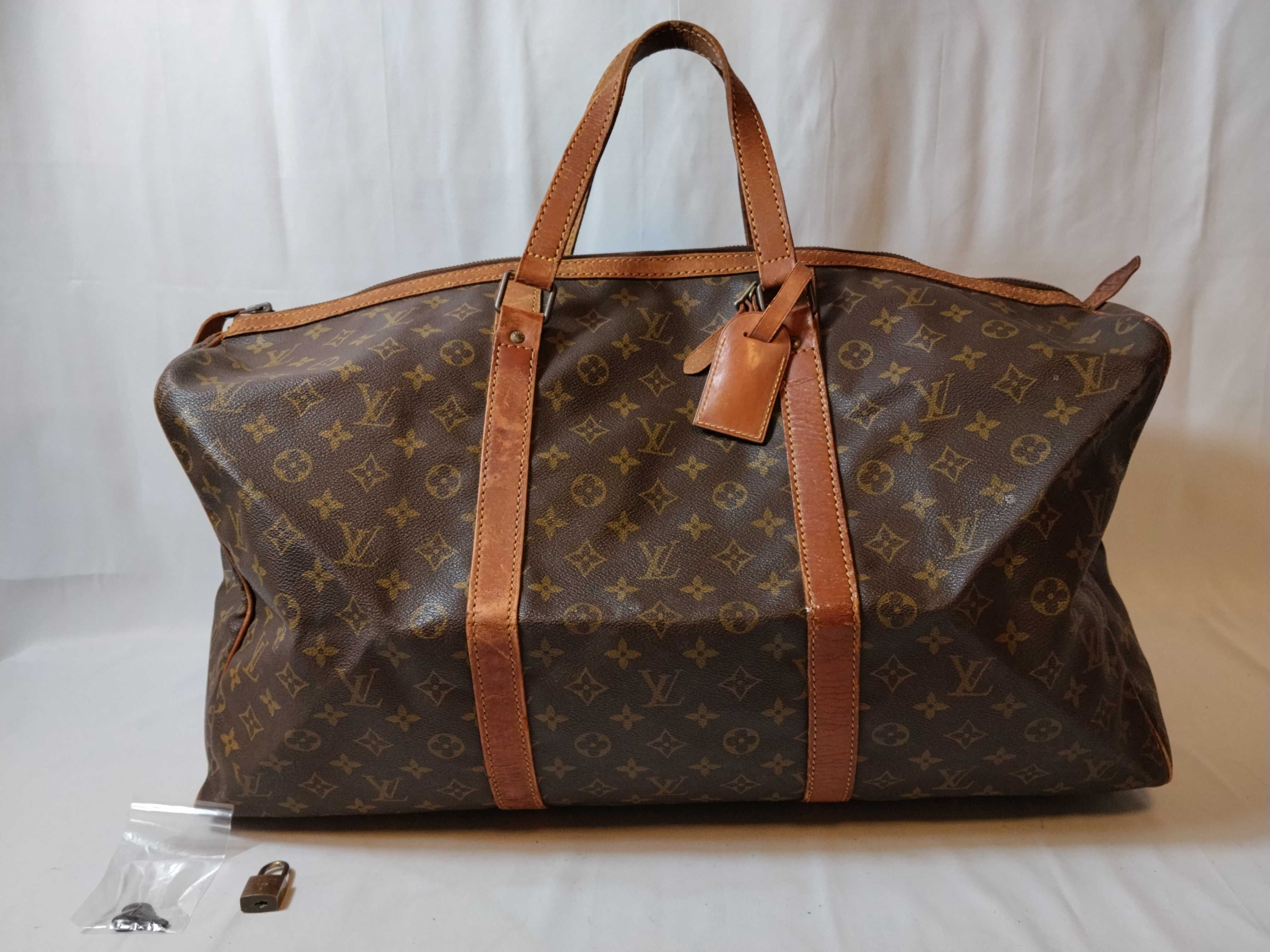 Monogram M41424 Keepall 55 Boston Bag
