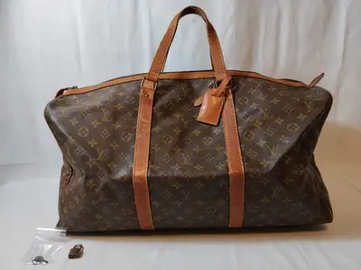 Monogram M41424 Keepall 55 Boston Bag