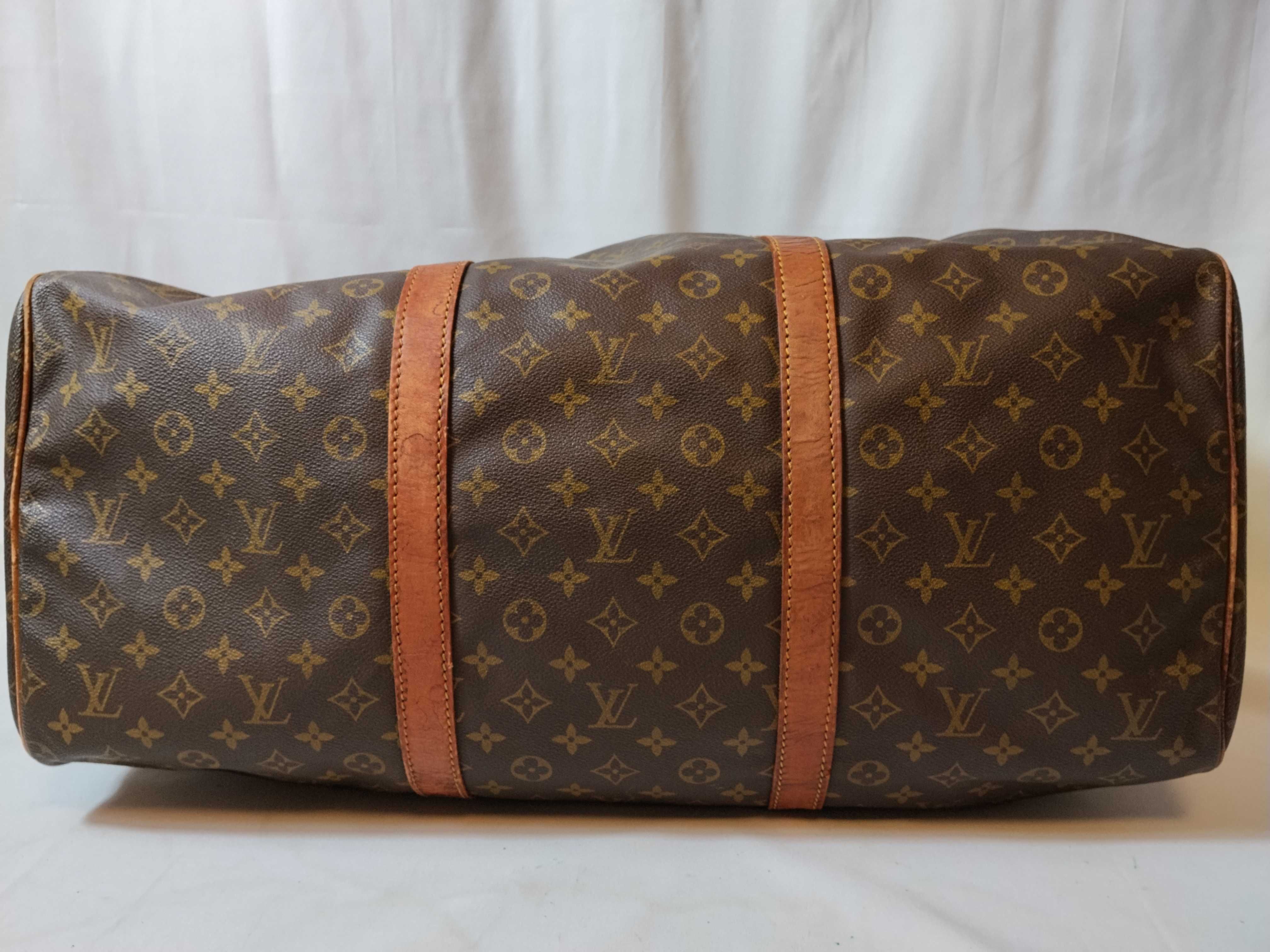 Monogram M41424 Keepall 55 Boston Bag — view 8