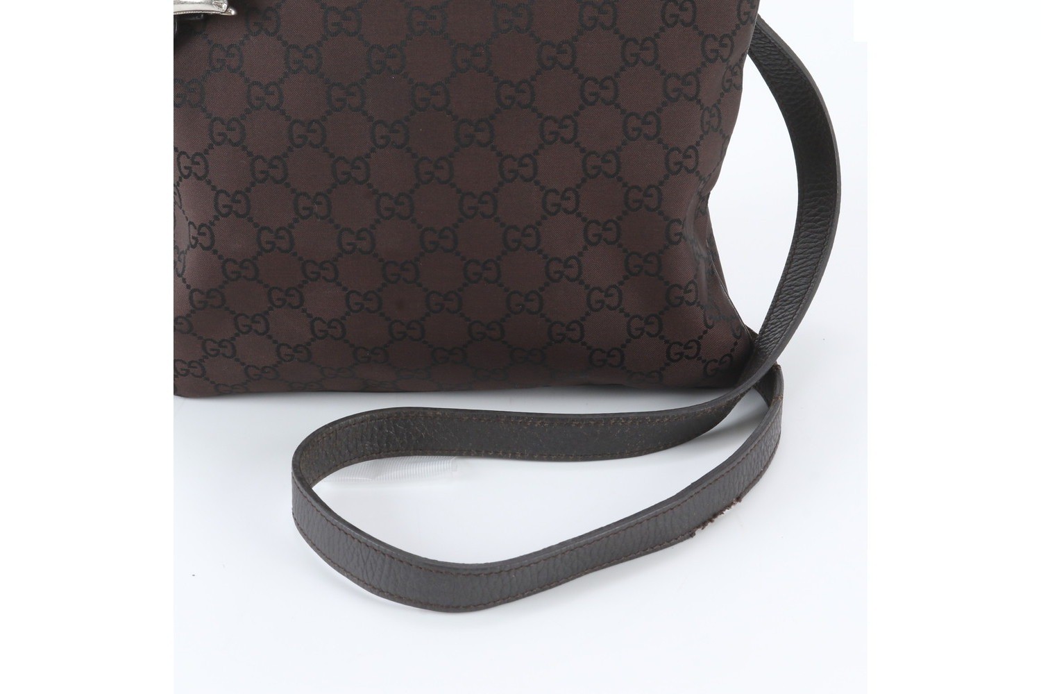GG Nylon 268620 Leather Shoulder Bag — view 2