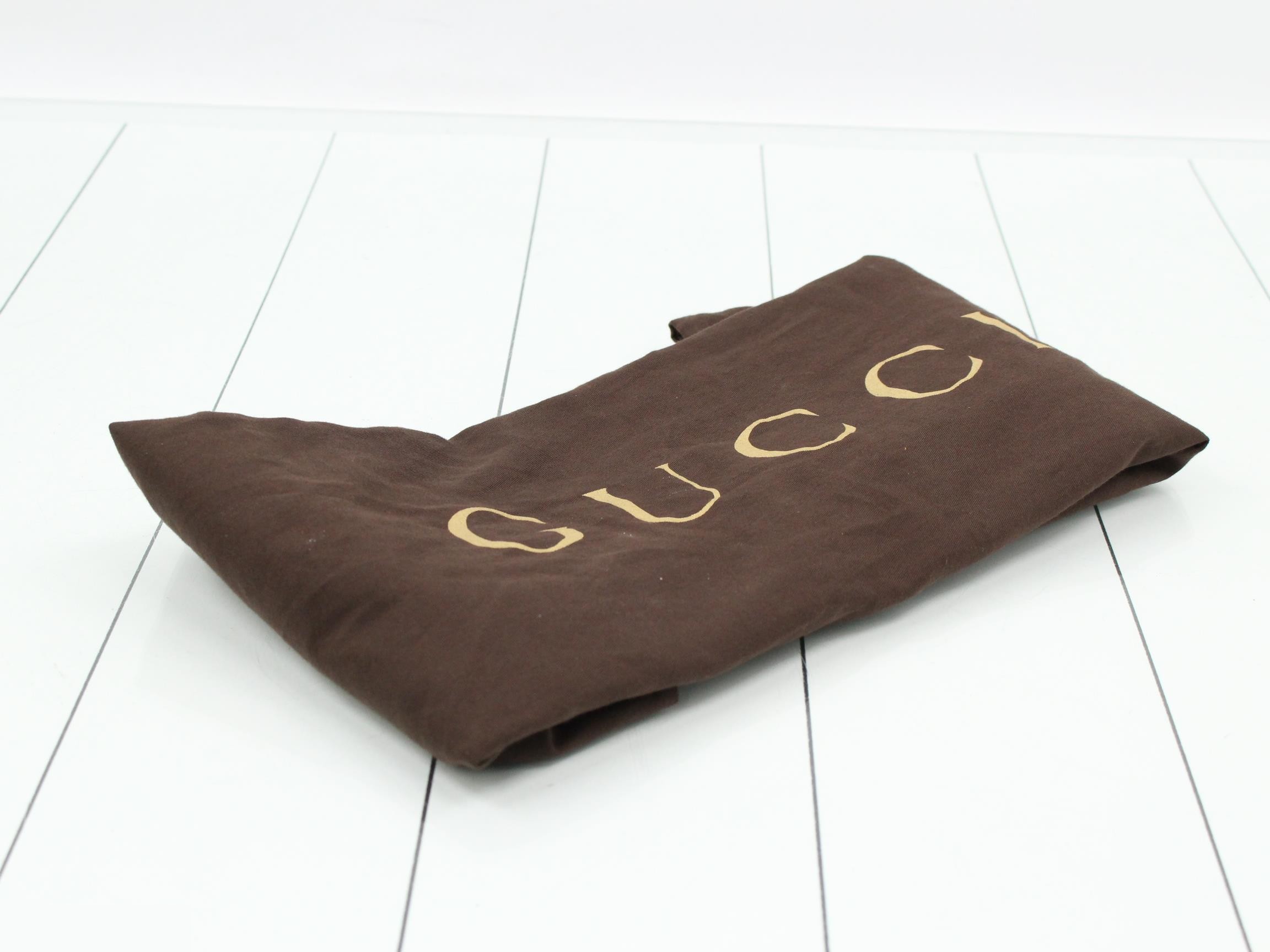 PVC material x leather, GG Plus, brown/beige, gold hardware, includes dust bag. — view 7