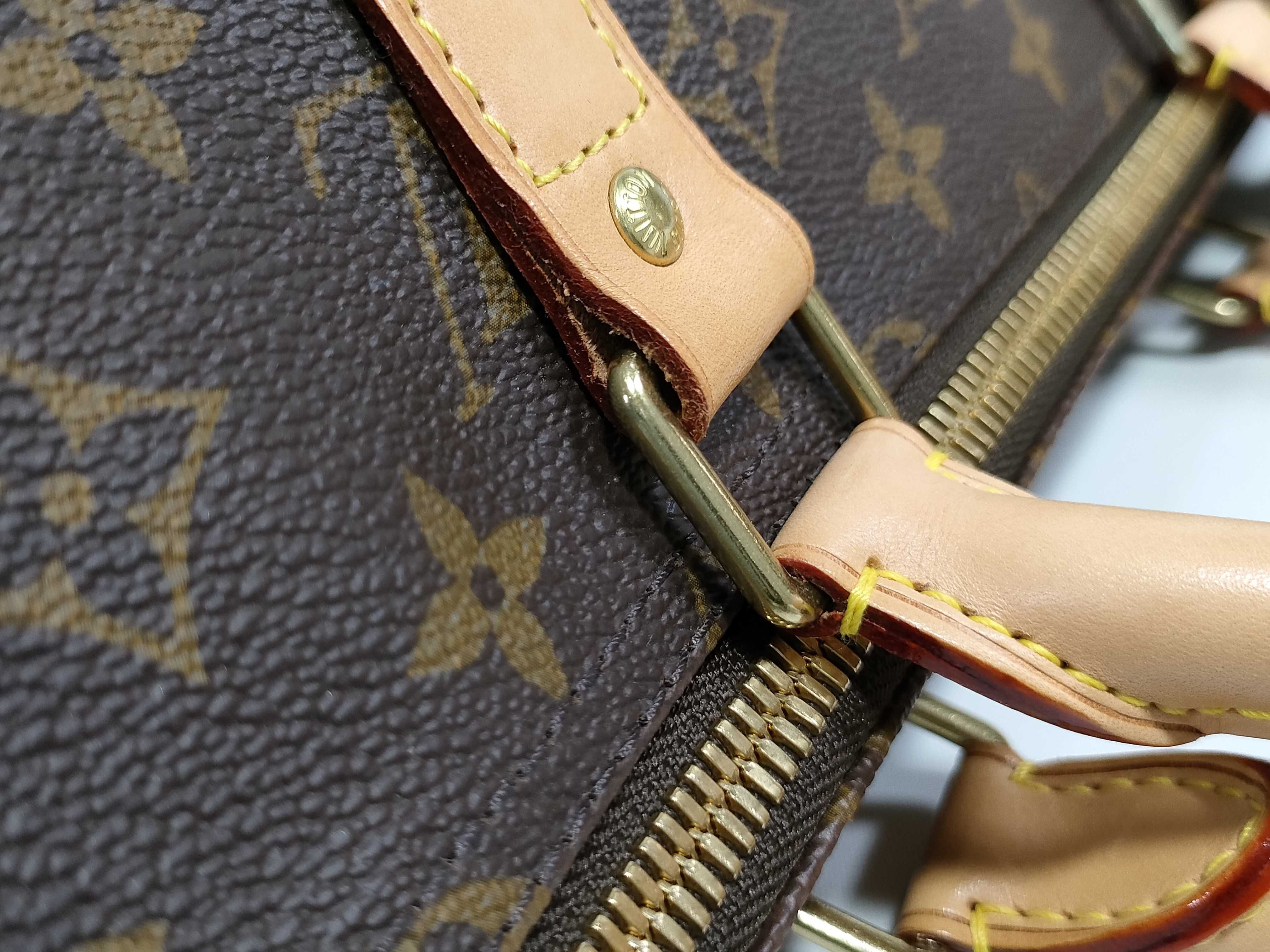 Monogram Keepall Bandoulière 60 Boston Bag with Initials — view 4