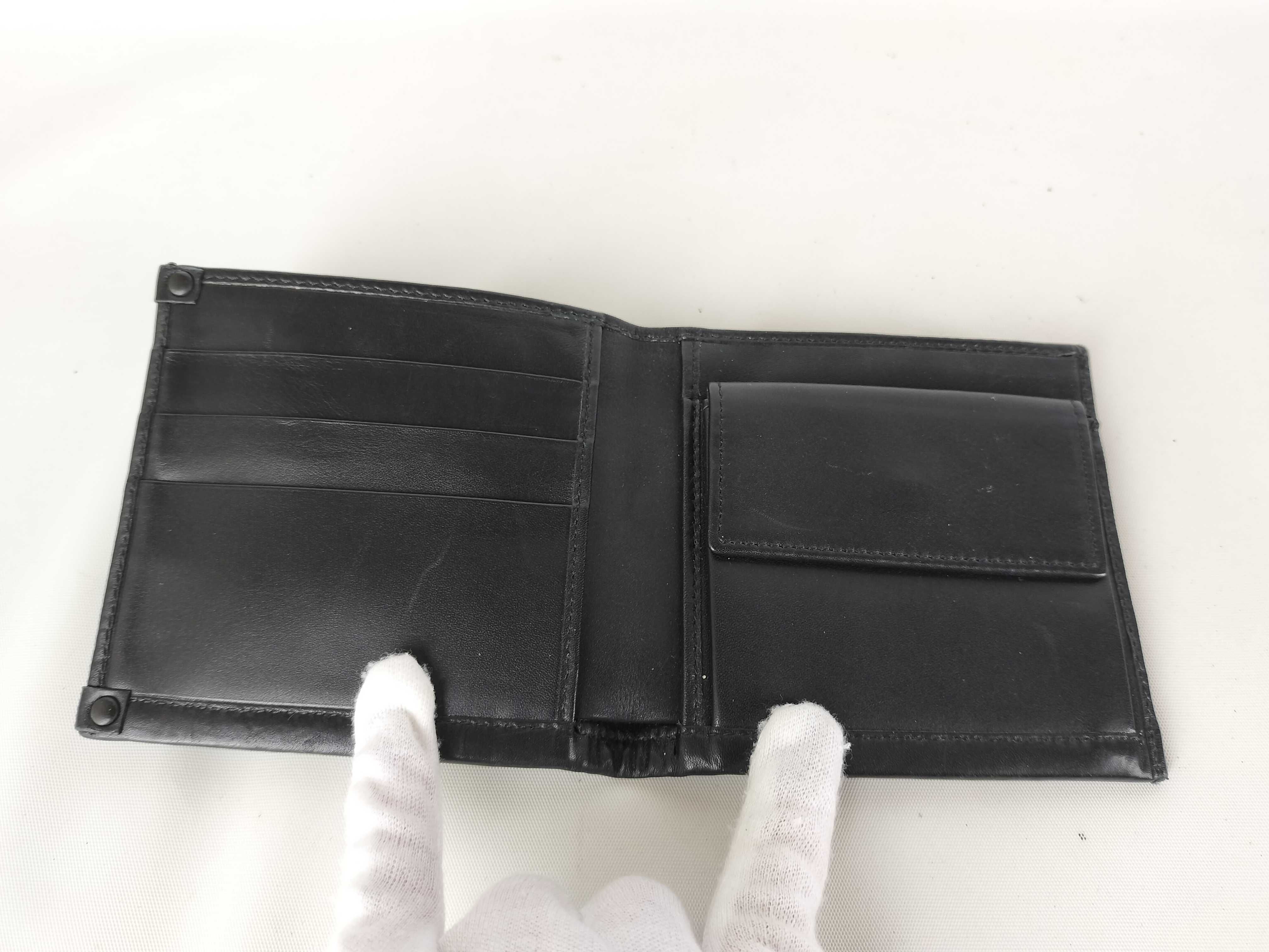 101663・2149 Leather x GG Canvas Folding Wallet — view 4