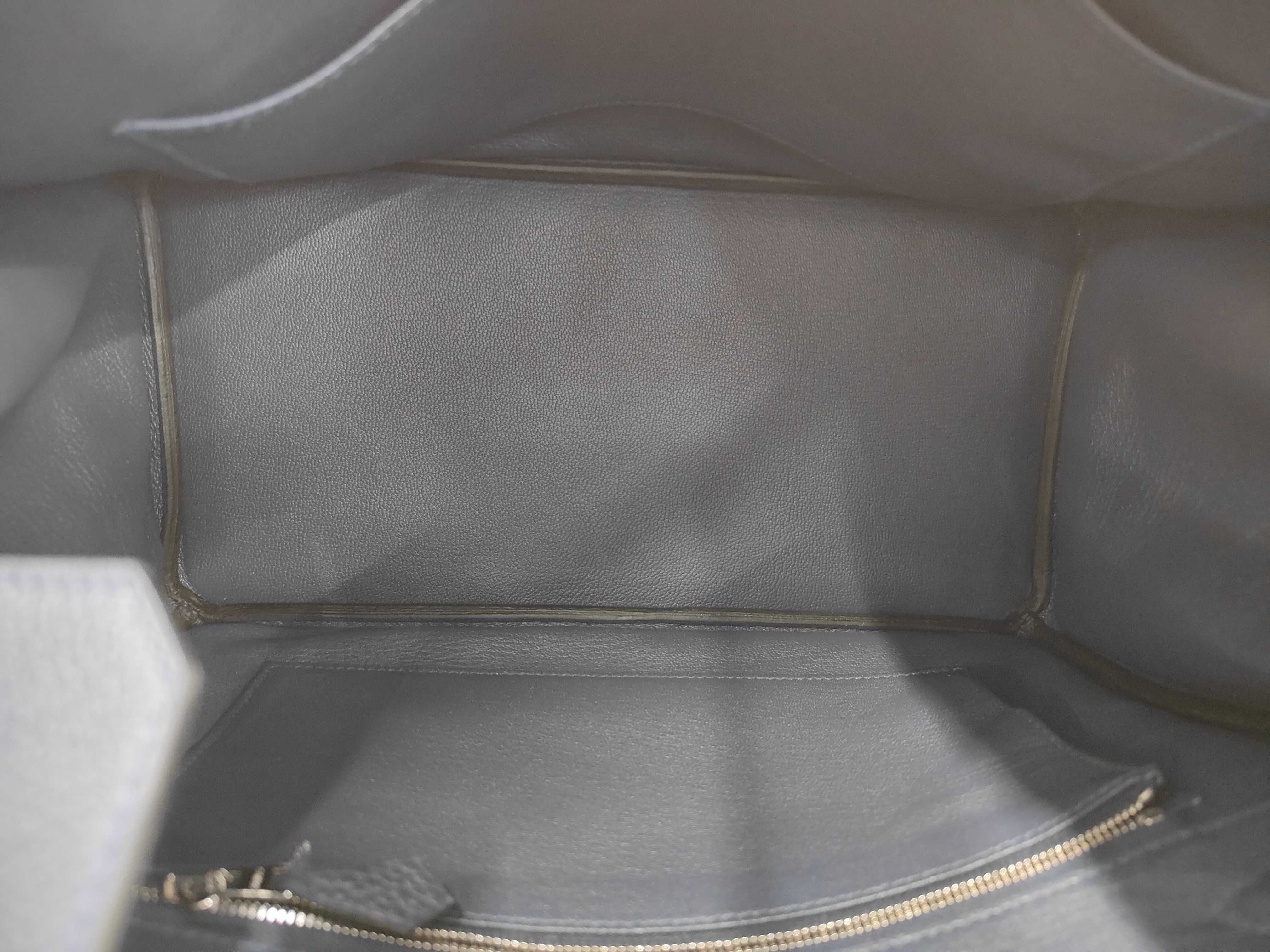Birkin 30 Blue Nuit Silver Hardware K Stamp Handbag — view 7