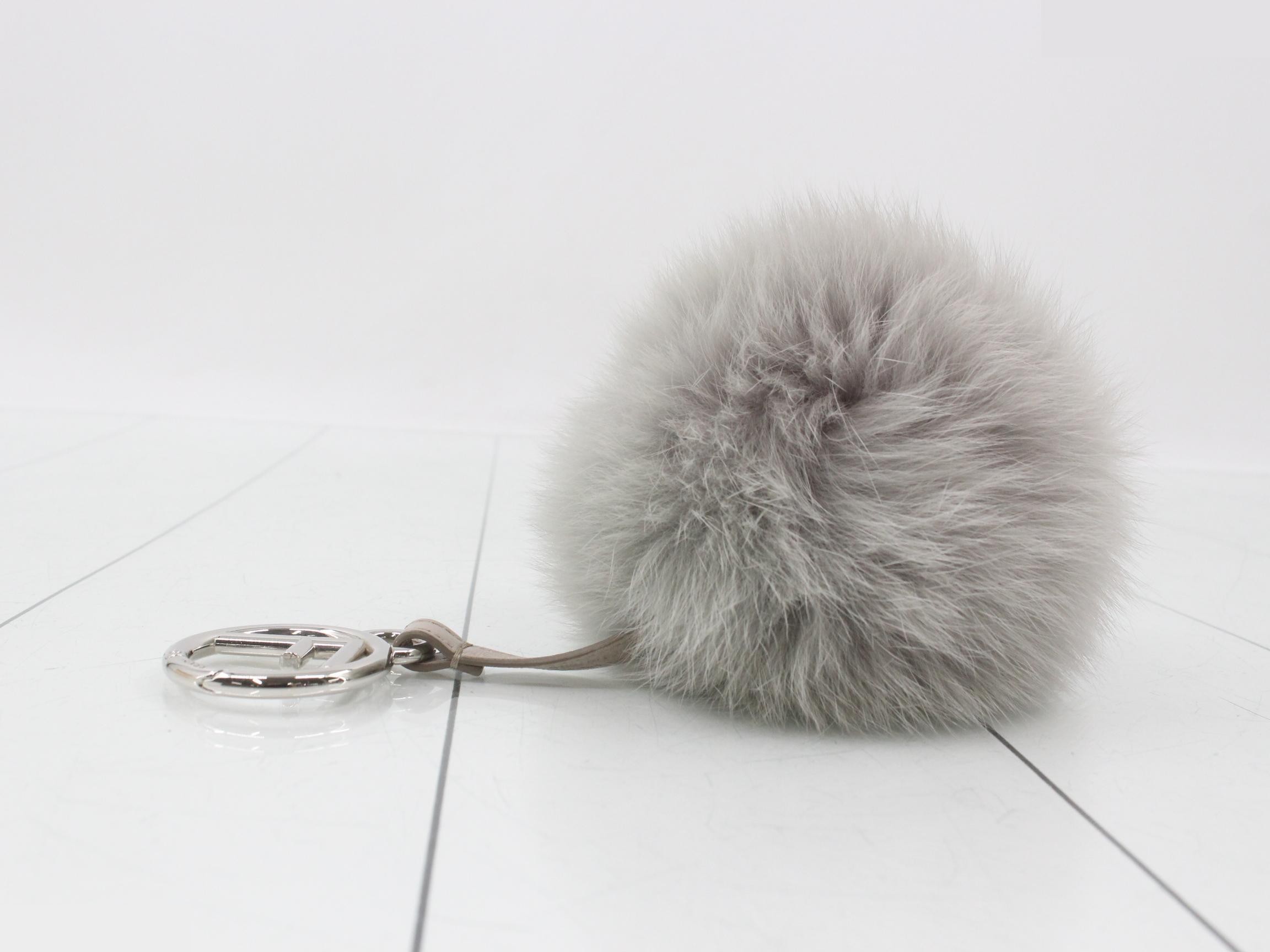 Pom Charm, Gray — view 3