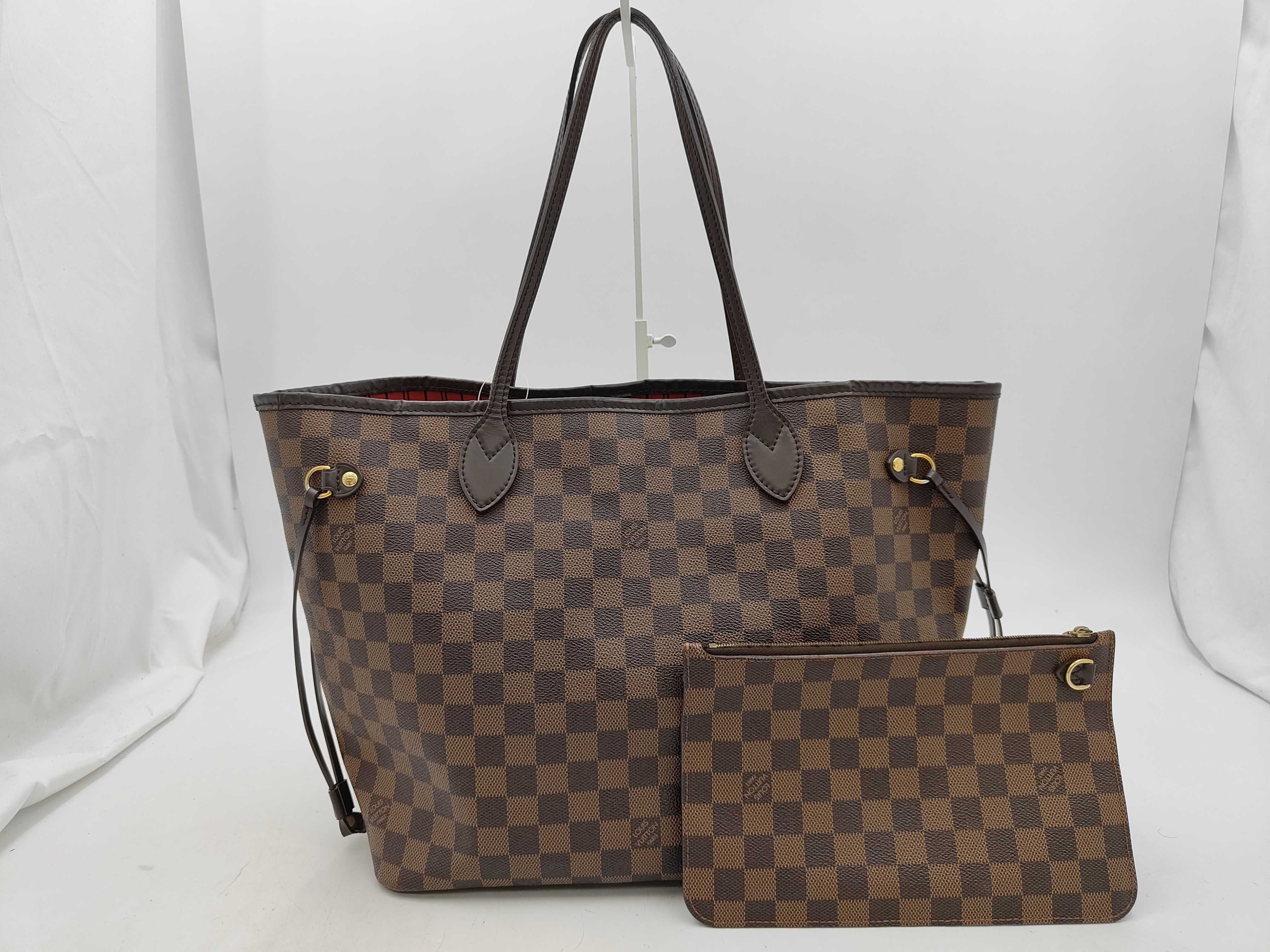 Damier N41358 Neverfull MM Tote Bag