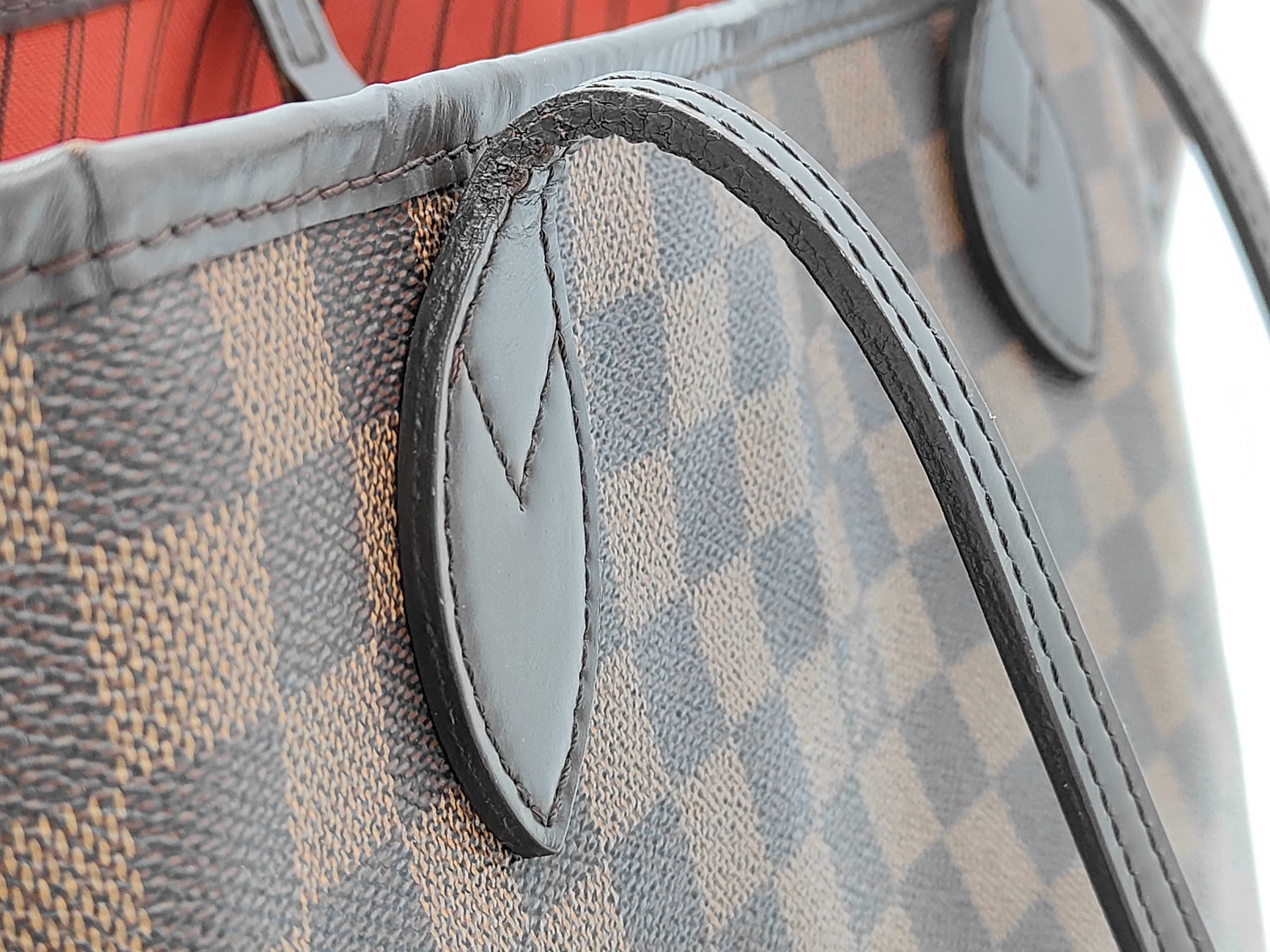 Damier N41358 Neverfull MM Tote Bag — view 5