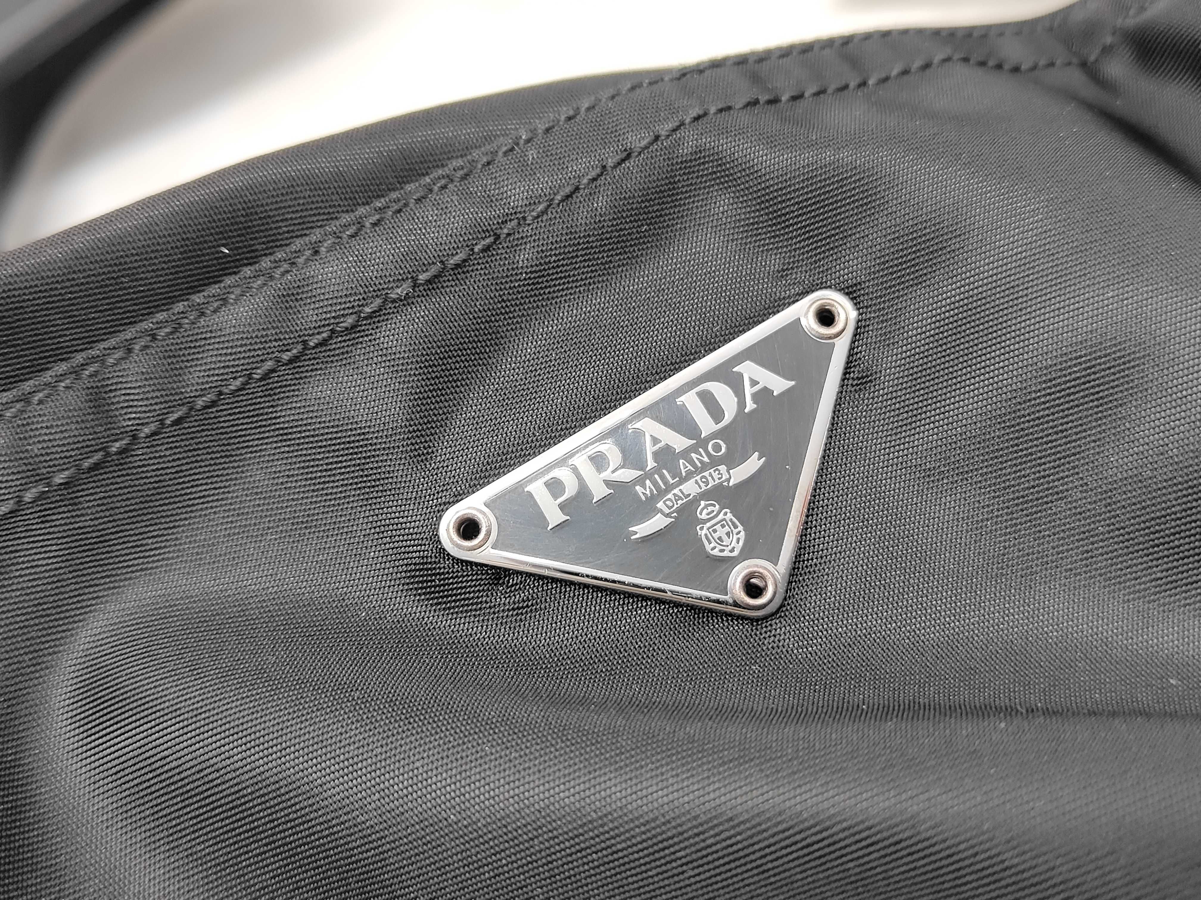 Nylon Tote Triangle Logo Tote Bag — view 14