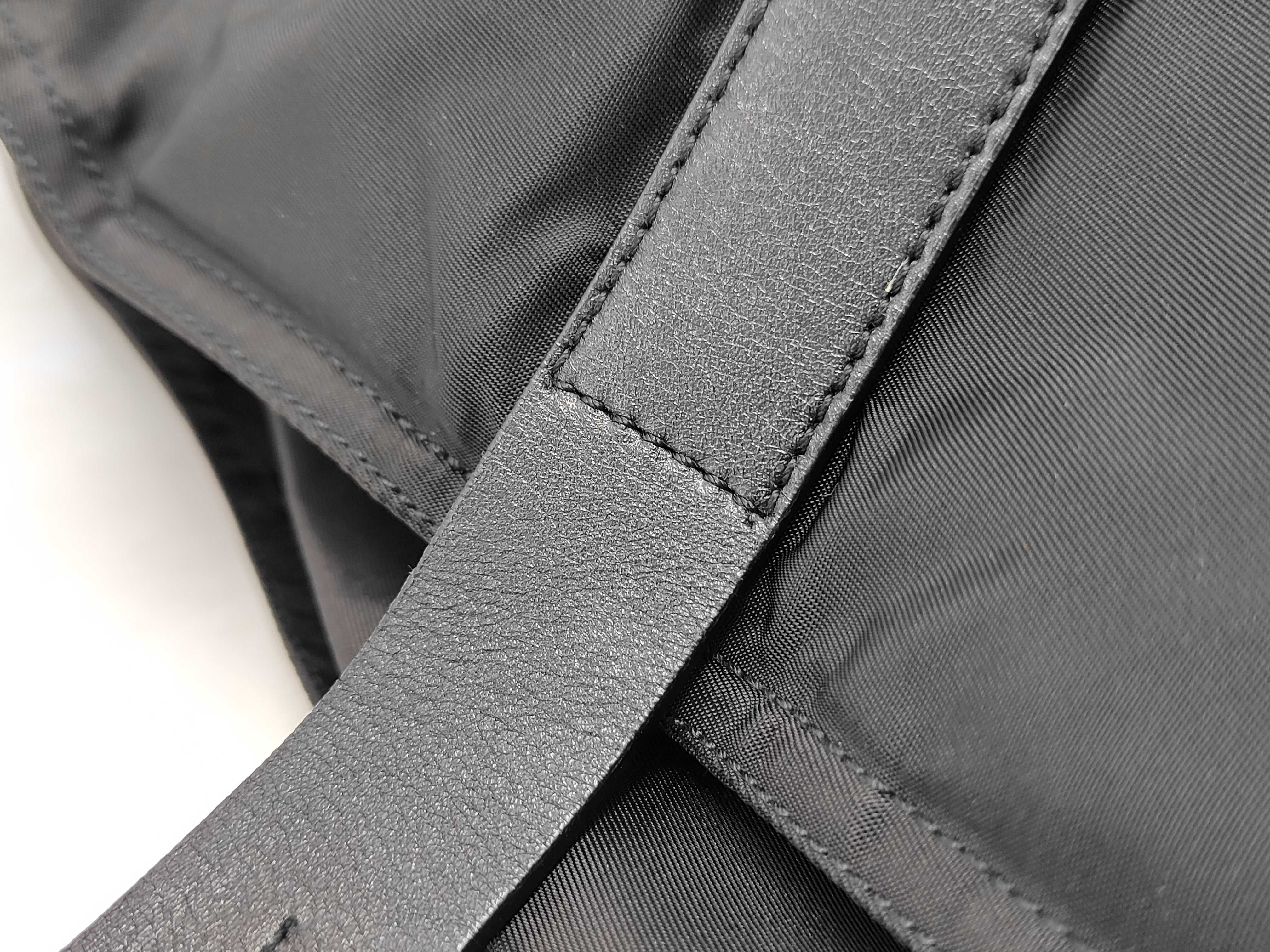 Nylon Tote Triangle Logo Tote Bag — view 6