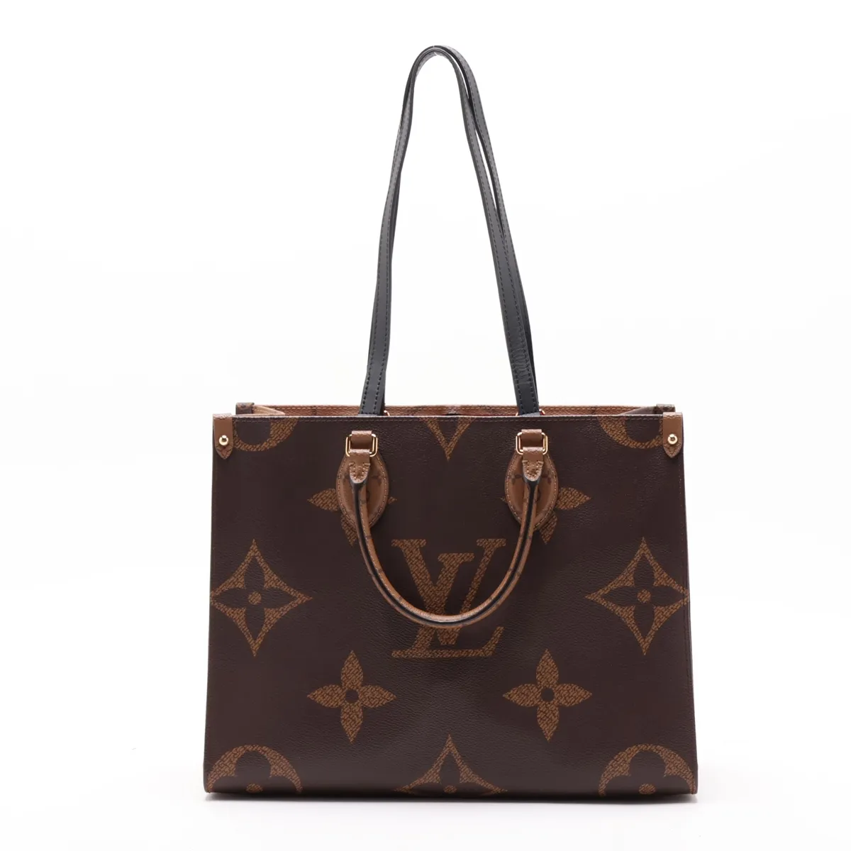 Giant Monogram Reverse OnTheGo MM M45321 AR0281 Brown (RFID detected)