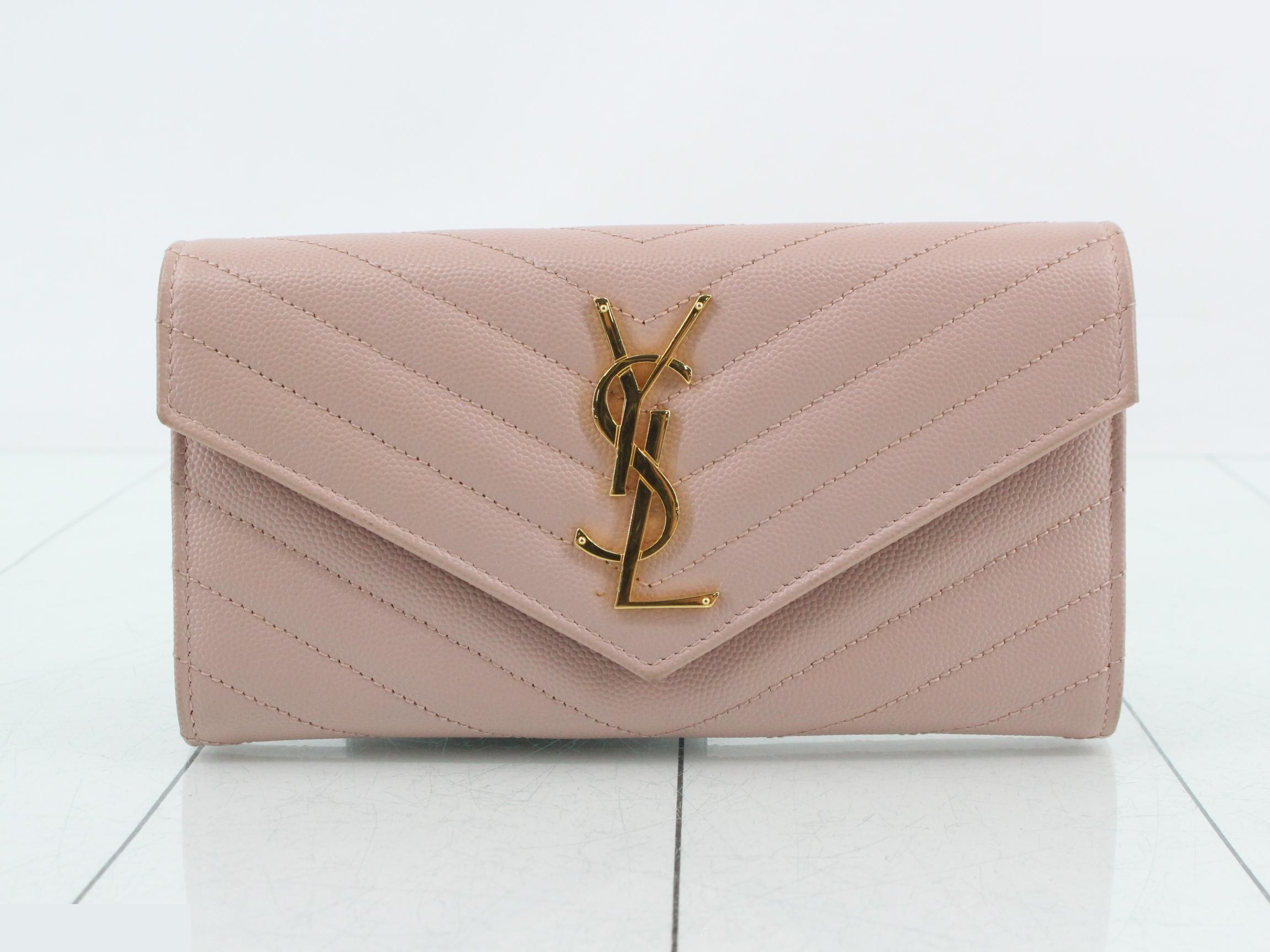 Cassandra Long Wallet, Pink Beige