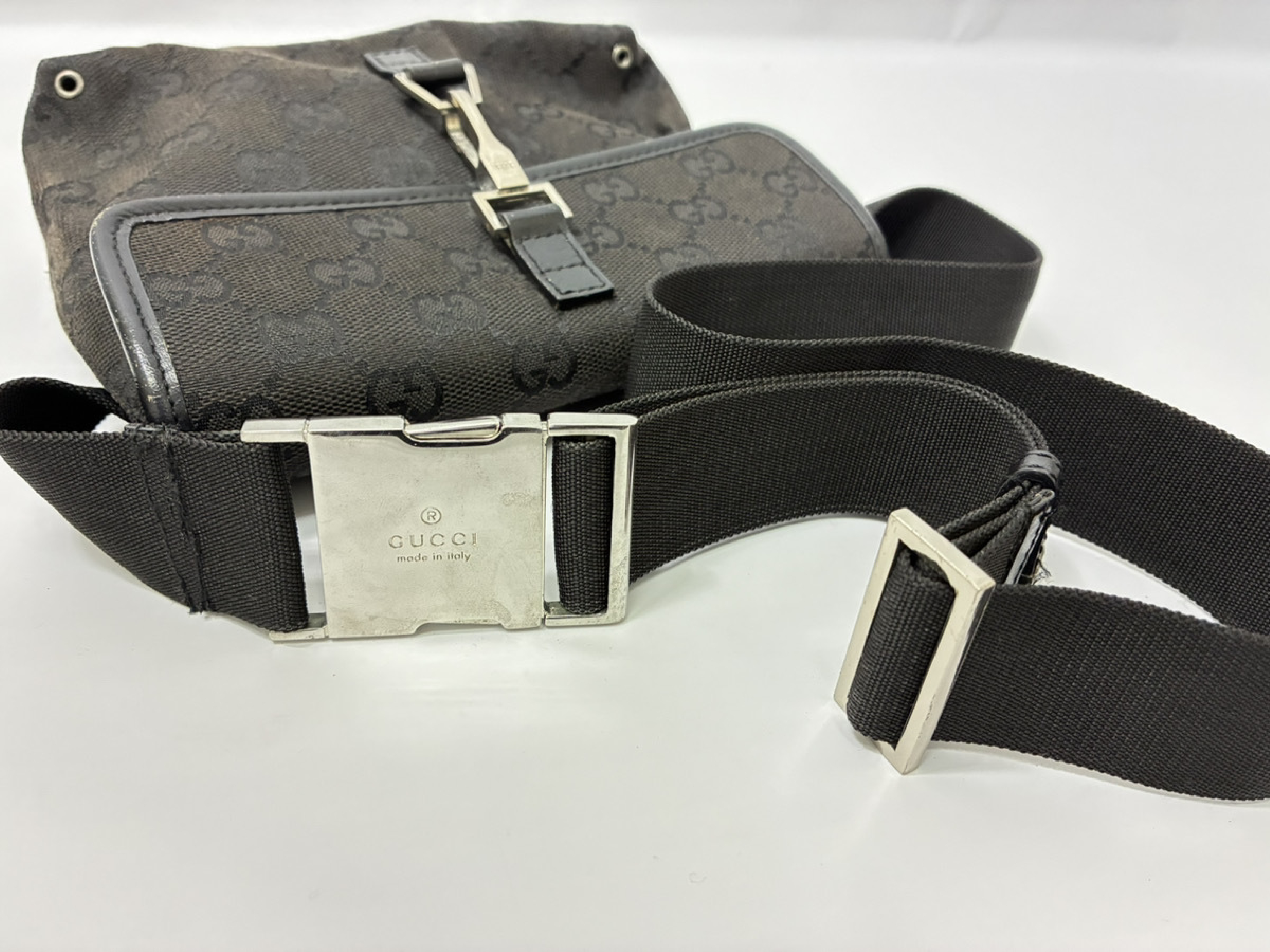 Waist Pouch GG Canvas 92543 Waist Bag — view 7