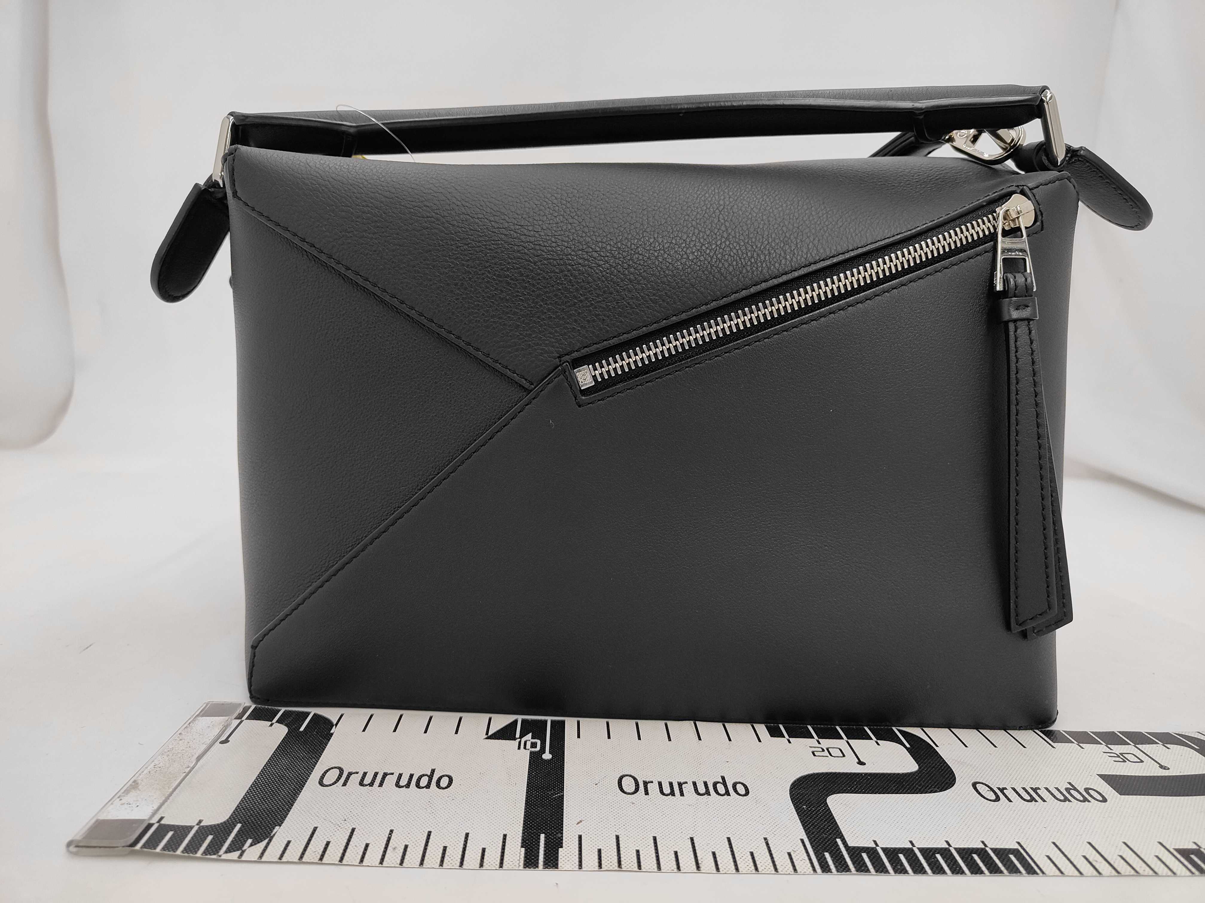 Puzzle Bag Medium Black Shoulder Bag — view 2