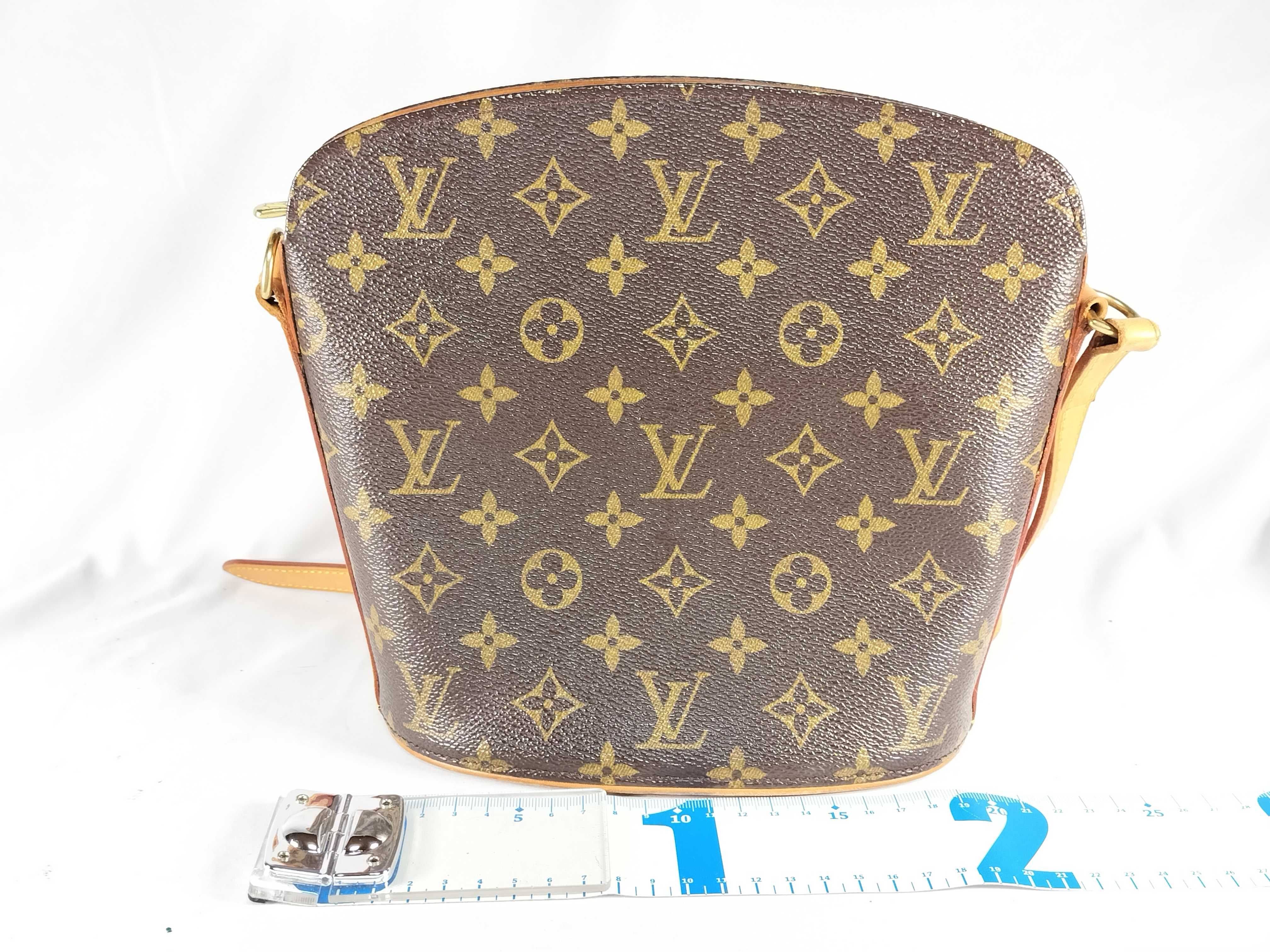 Monogram Druot M51290 Brown VI0989 Shoulder Bag — view 2